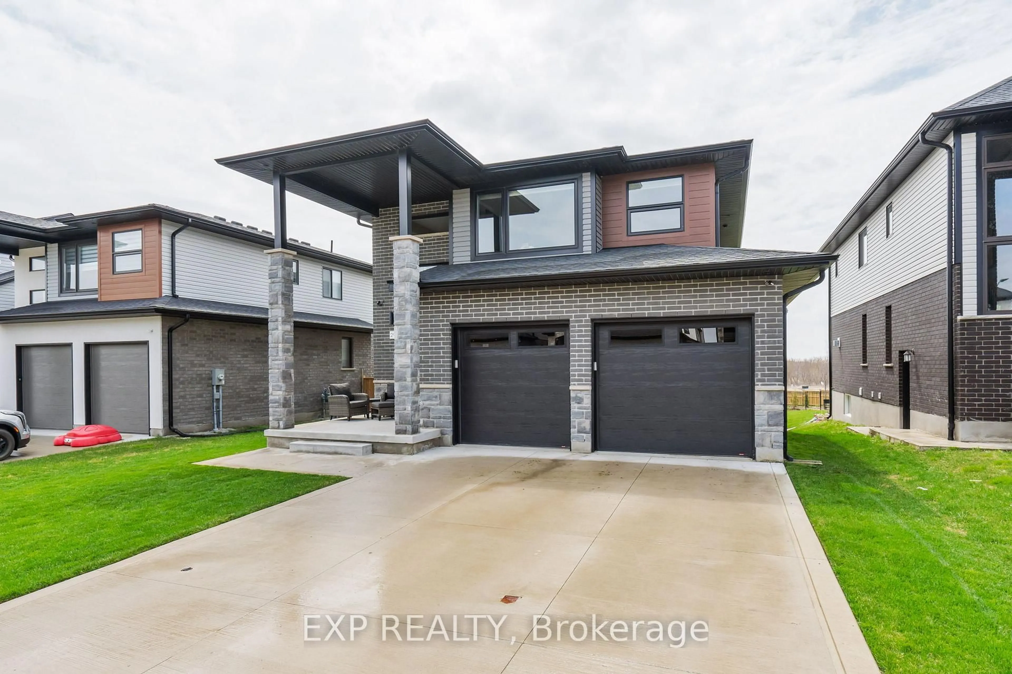 Home with brick exterior material, street for 29 Locky Lane, Middlesex Centre Ontario N0L 1R0