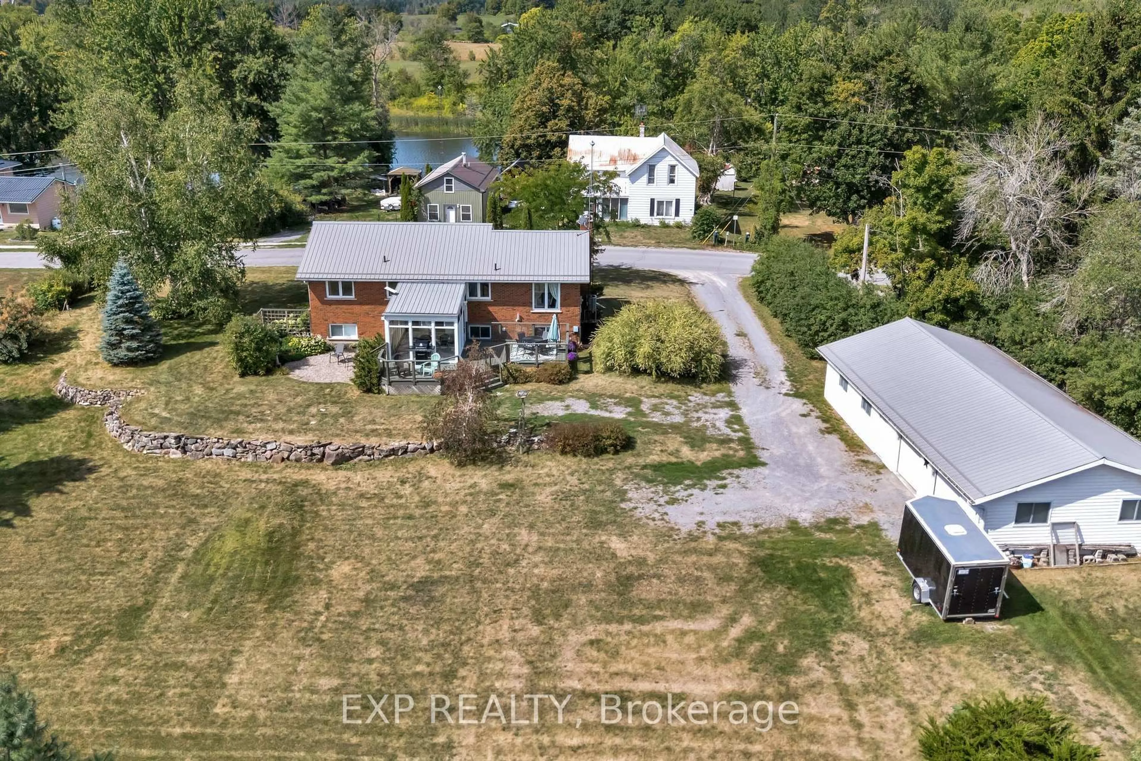 A pic from outside/outdoor area/front of a property/back of a property/a pic from drone, unknown for 112 Stoco Rd, Tweed Ontario K0K 3J0