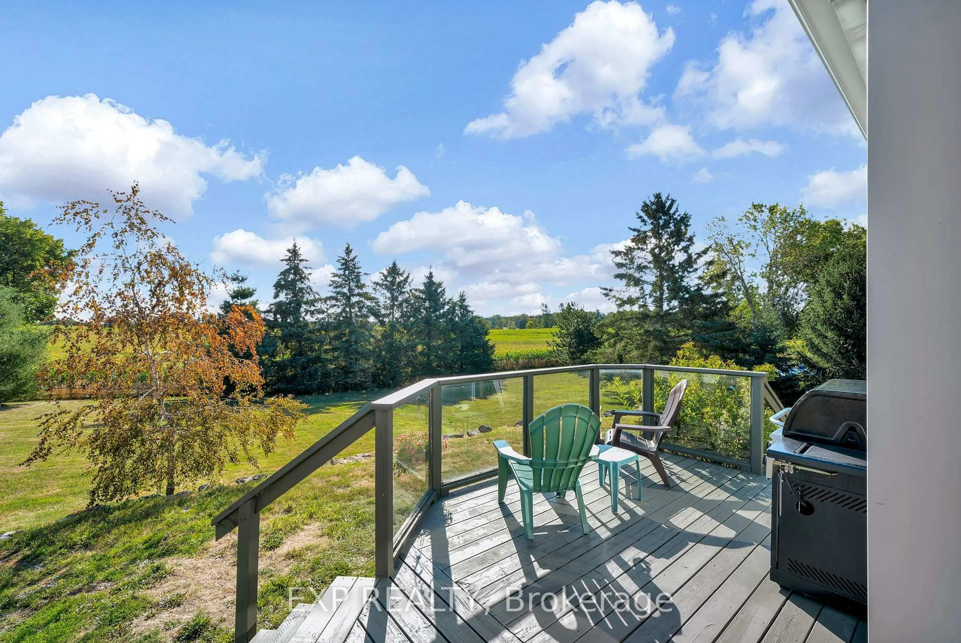 Patio, water/lake/river/ocean view for 112 Stoco Rd, Tweed Ontario K0K 3J0
