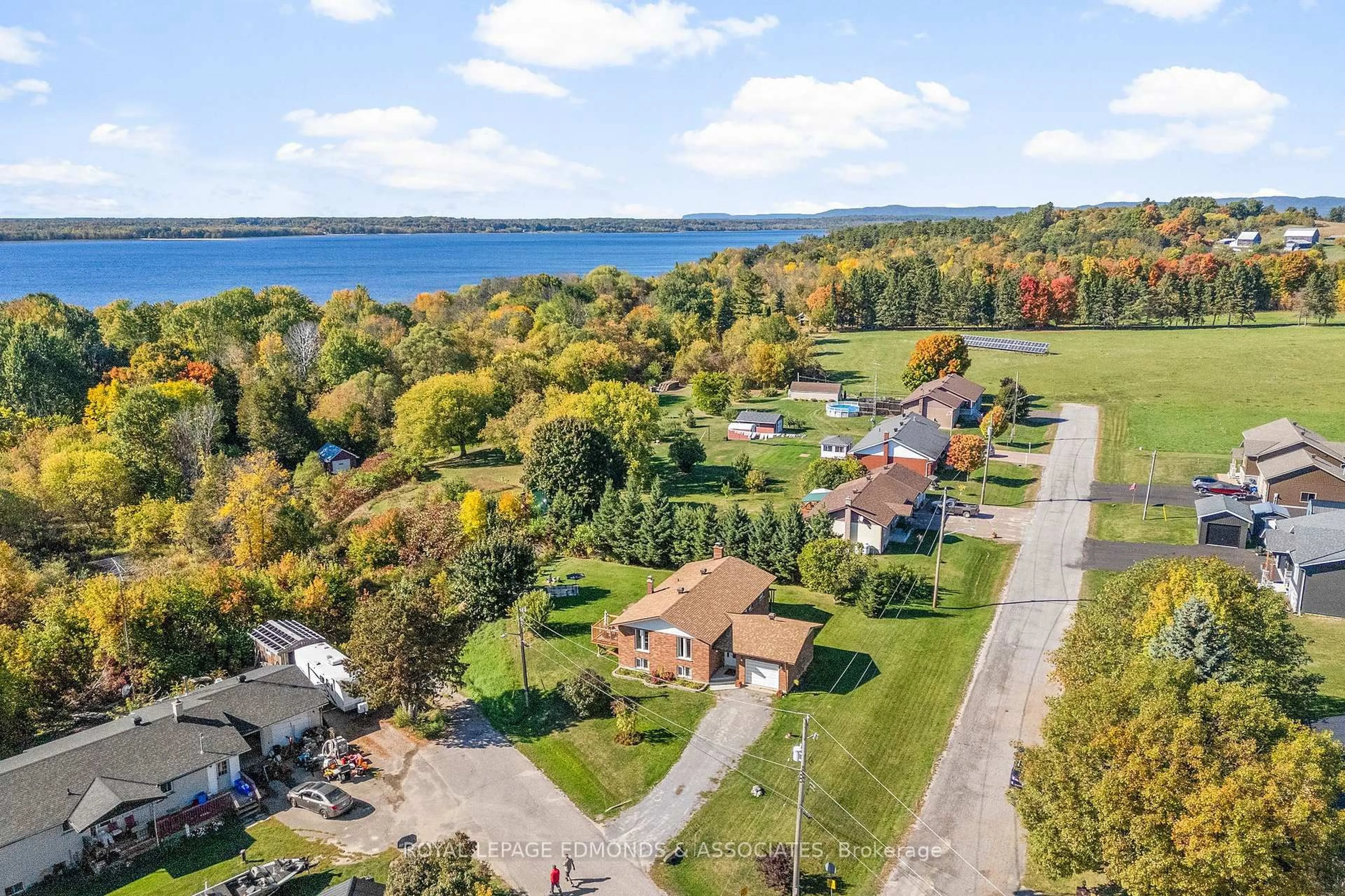 A pic from outside/outdoor area/front of a property/back of a property/a pic from drone, water/lake/river/ocean view for 1932 Gore Line, Westmeath Ontario K0J 2L0