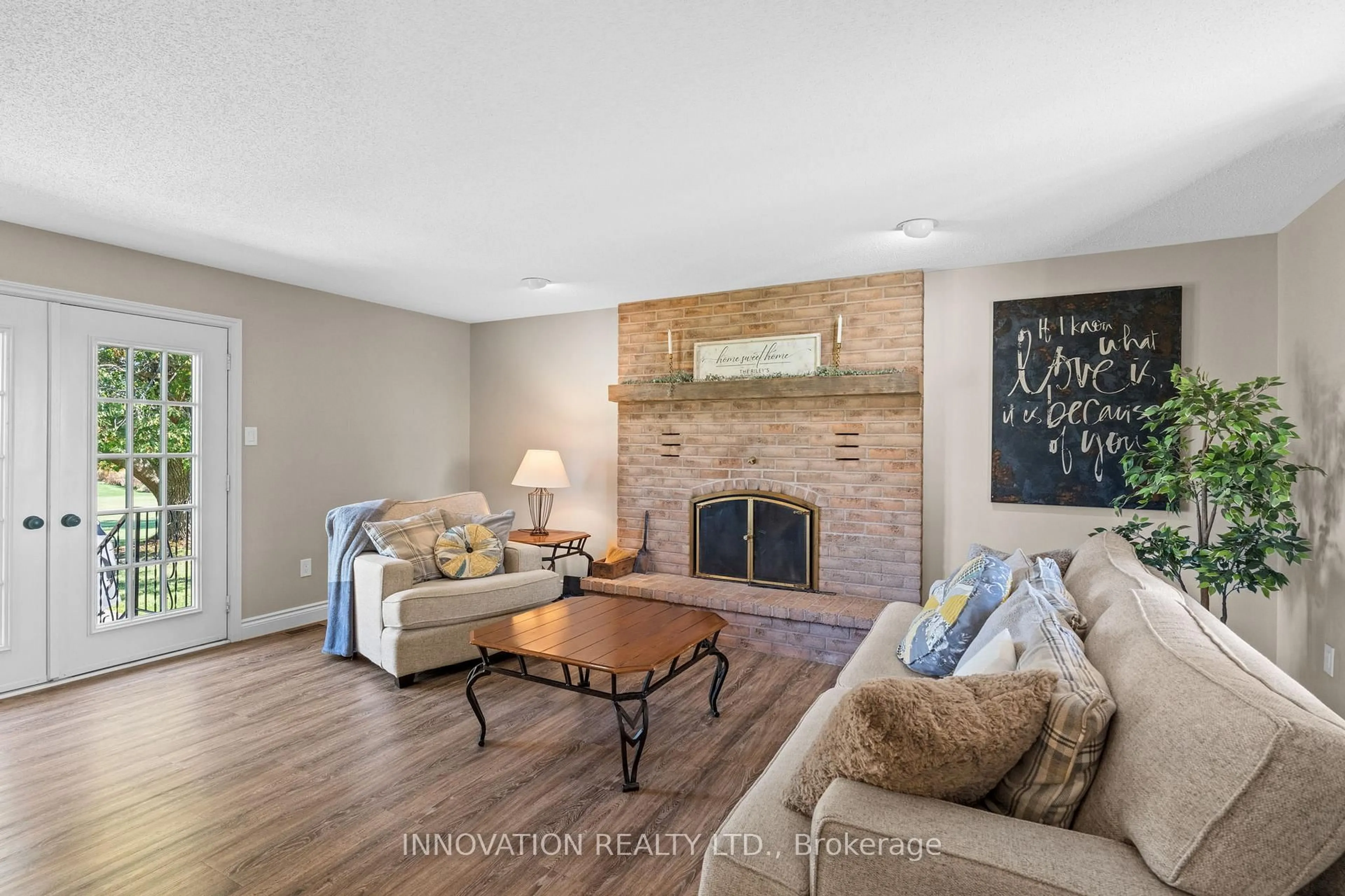 Living room with furniture, unknown for 1332 Donald B. Munro Dr, Carp Ontario K0A 1L0