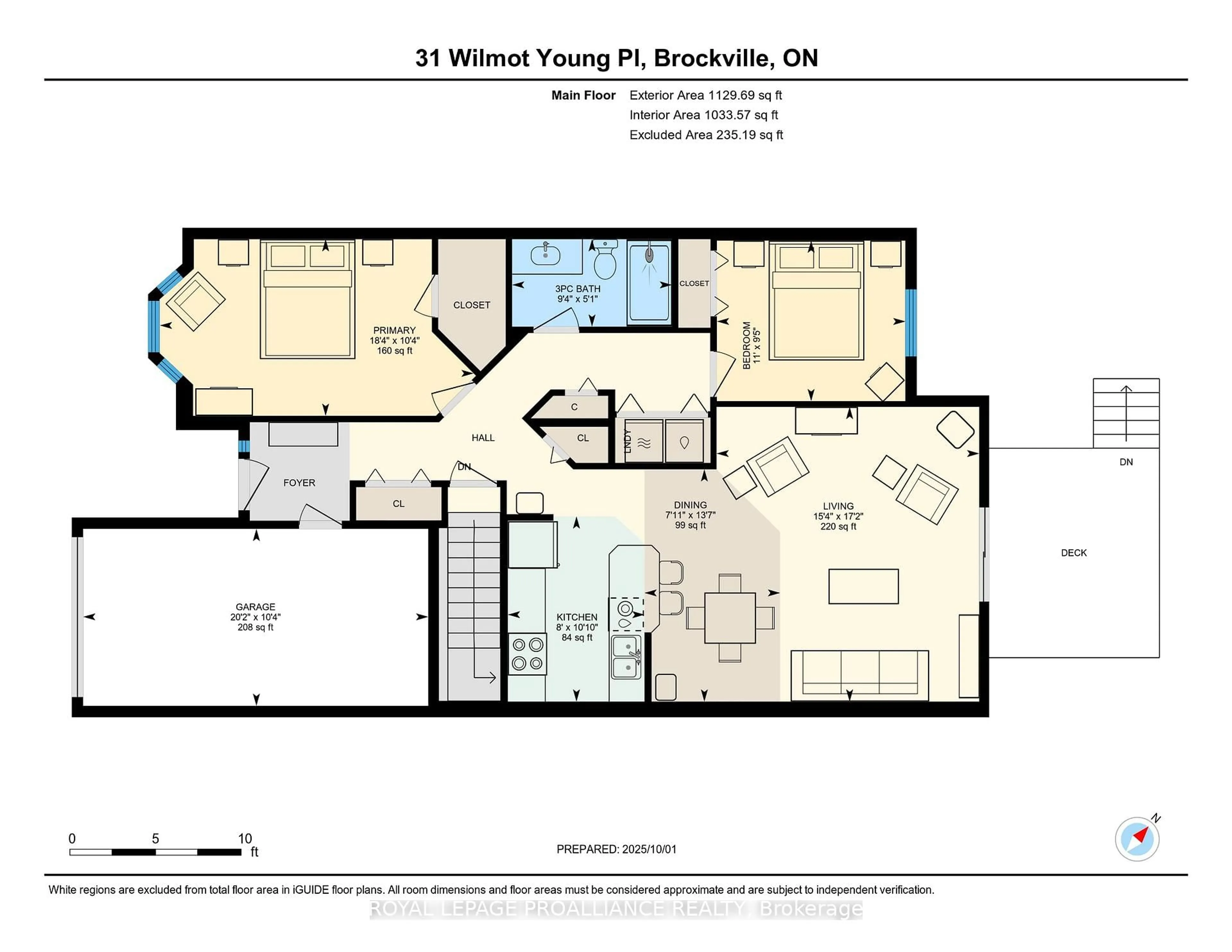 Floor plan for 31 Wilmot Young Pl, Brockville Ontario K6V 7H5