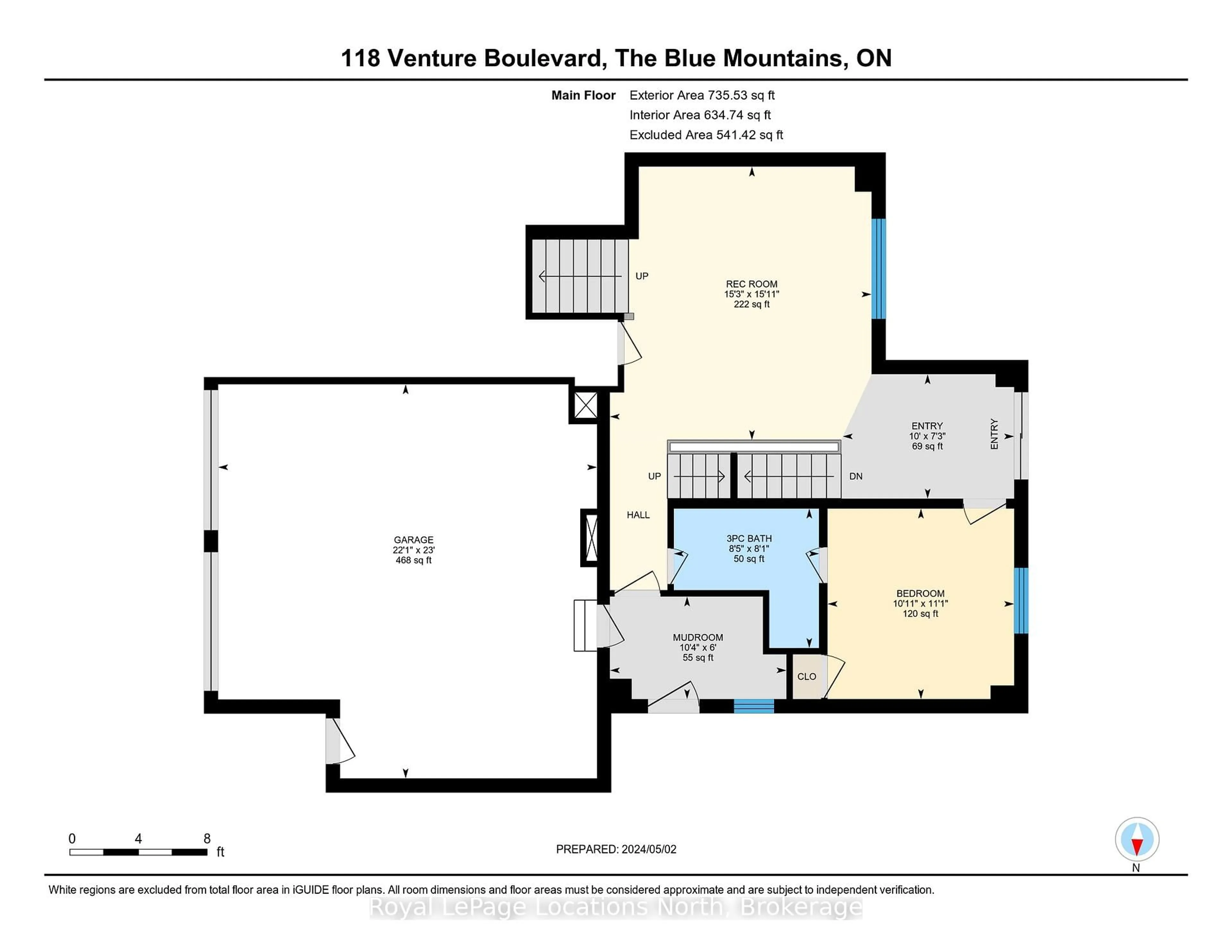 Floor plan for 118 VENTURE Blvd, Blue Mountains Ontario L9Y 0B6