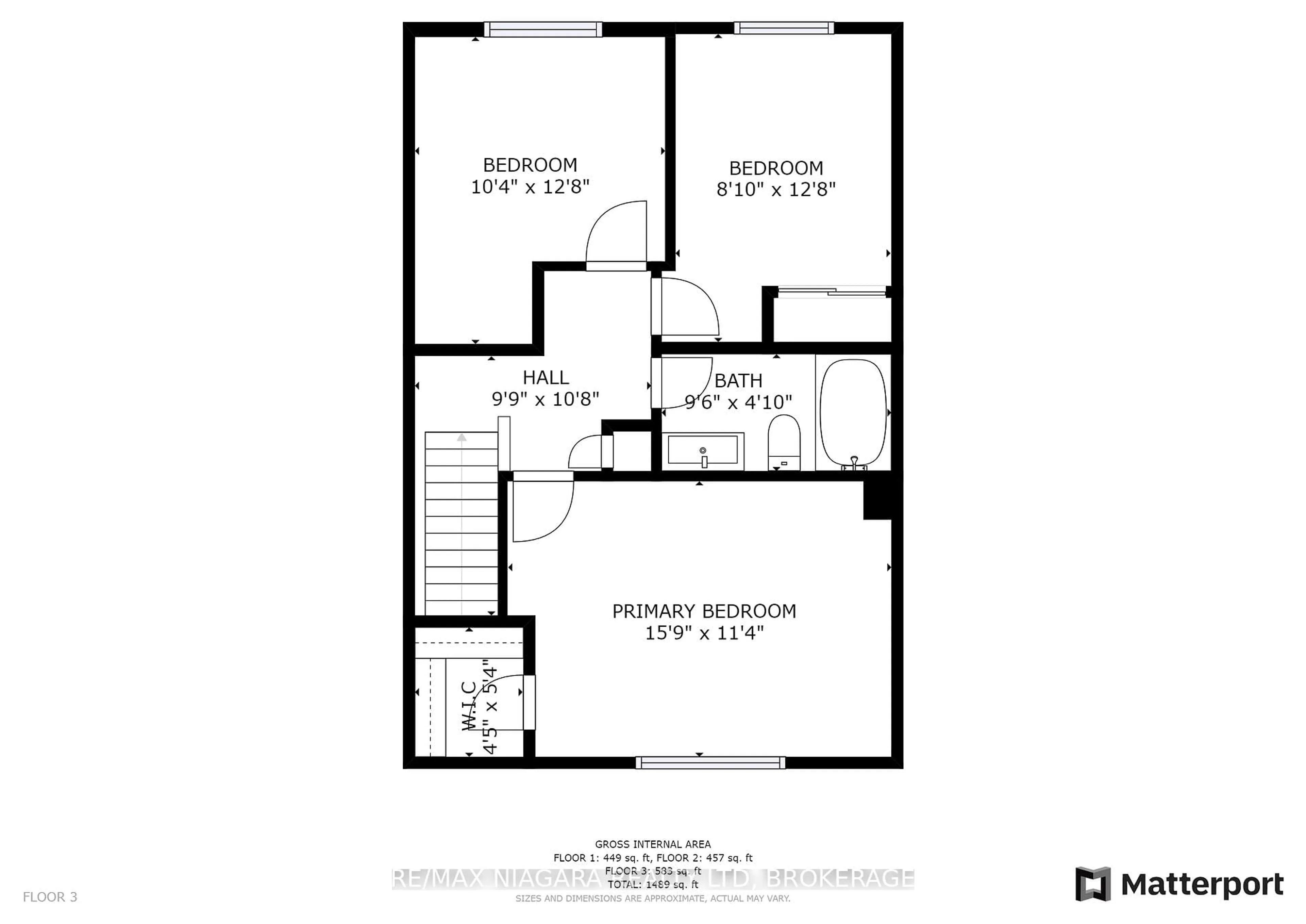 Floor plan for 286 Cushman Rd #17, St. Catharines Ontario L2M 6S8