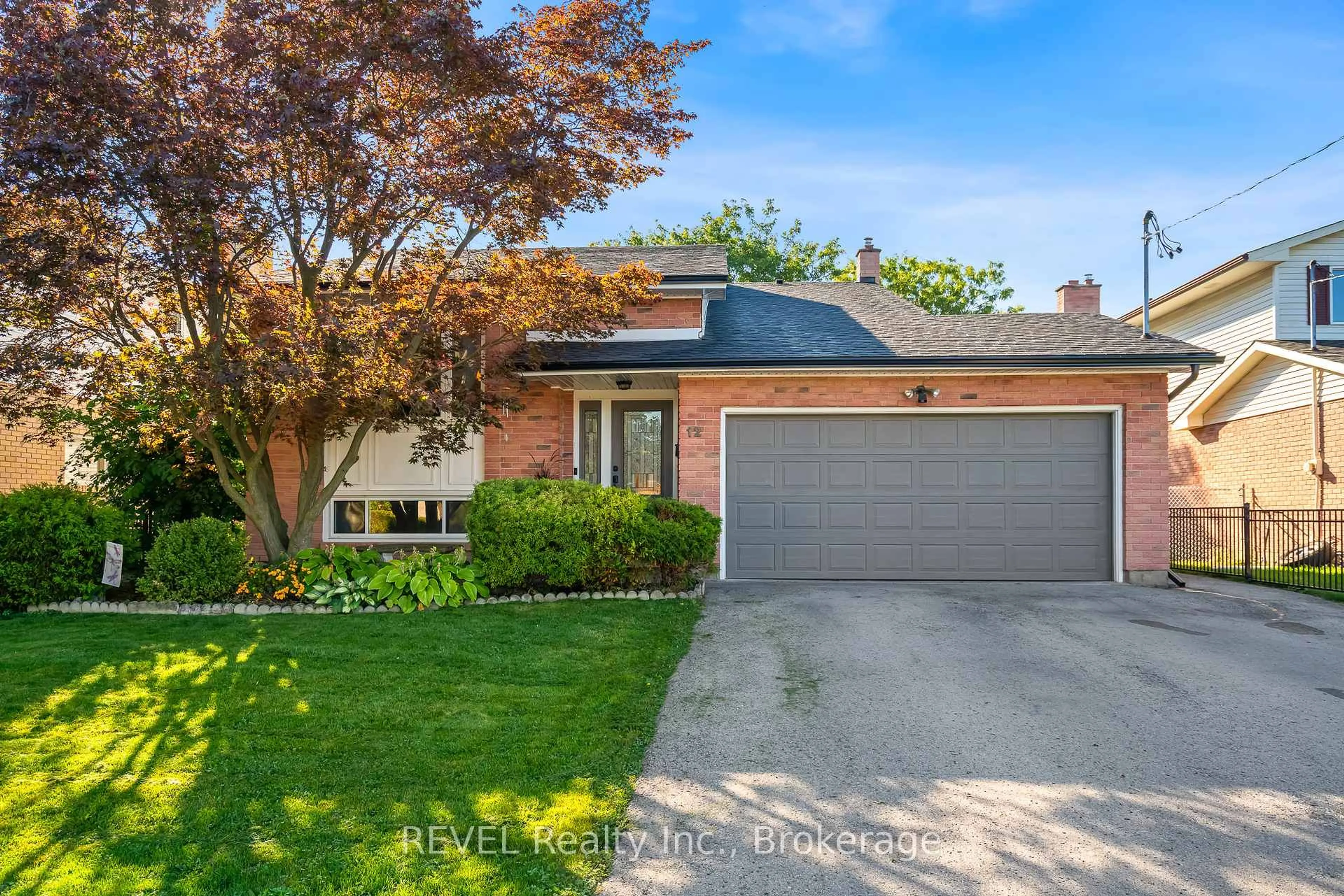 Home with brick exterior material, street for 12 Silverdale Dr, St. Catharines Ontario L2M 3N1