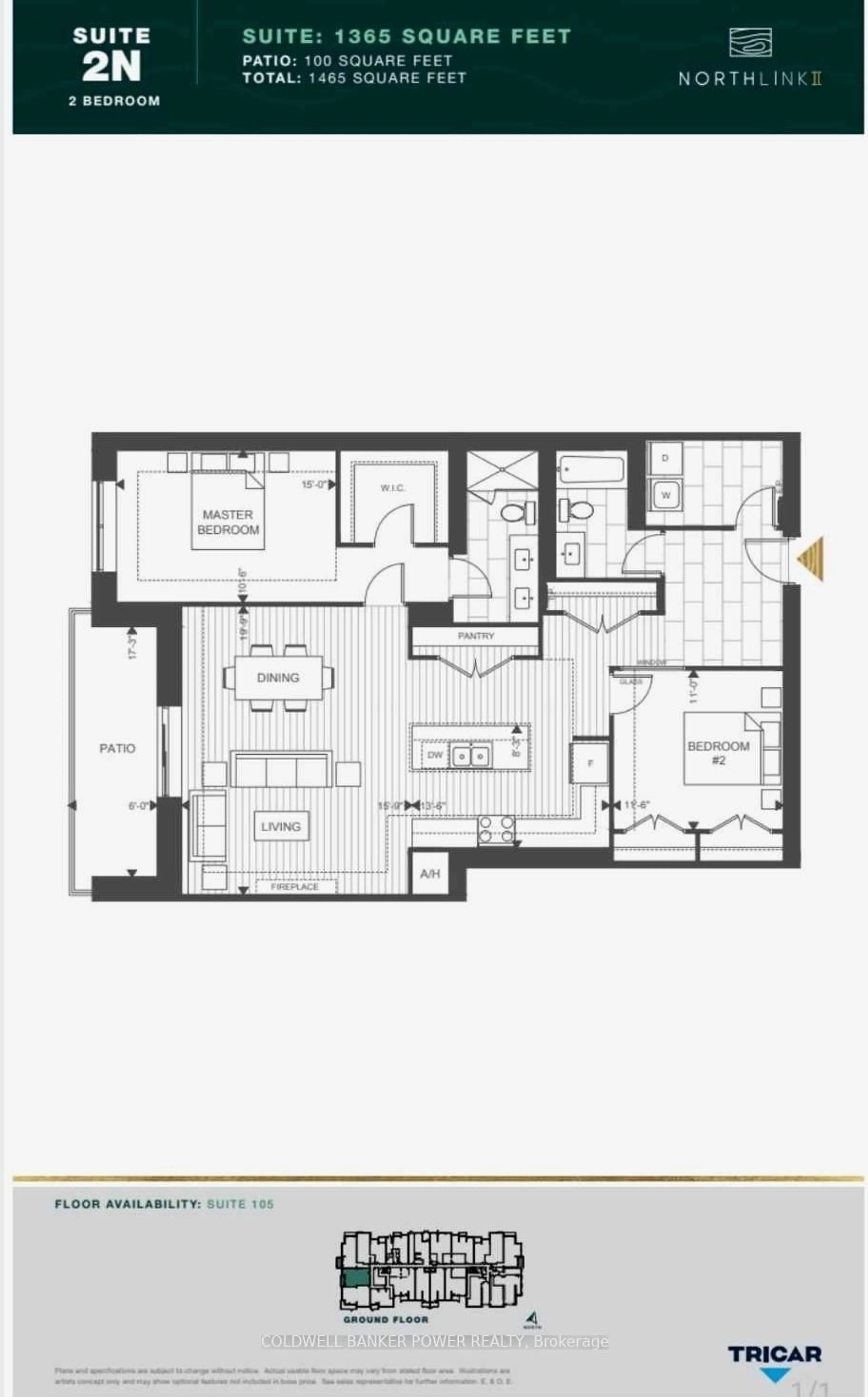 Floor plan for 480 Callaway Rd #105, London North Ontario N6G 0Z2