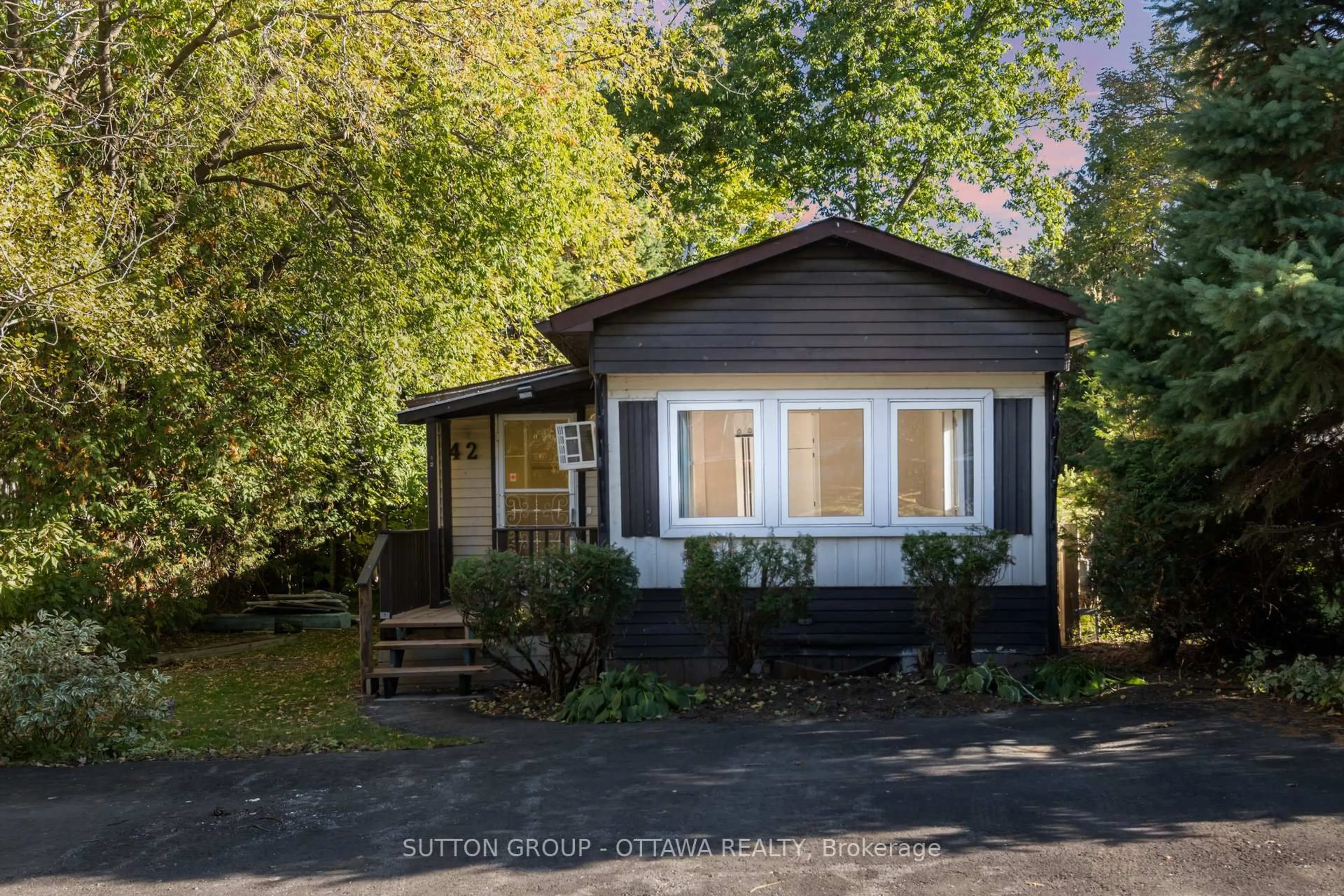 Home with vinyl exterior material, street for 7481 MITCH OWENS Rd #42, Ottawa Ontario K1G 3N4