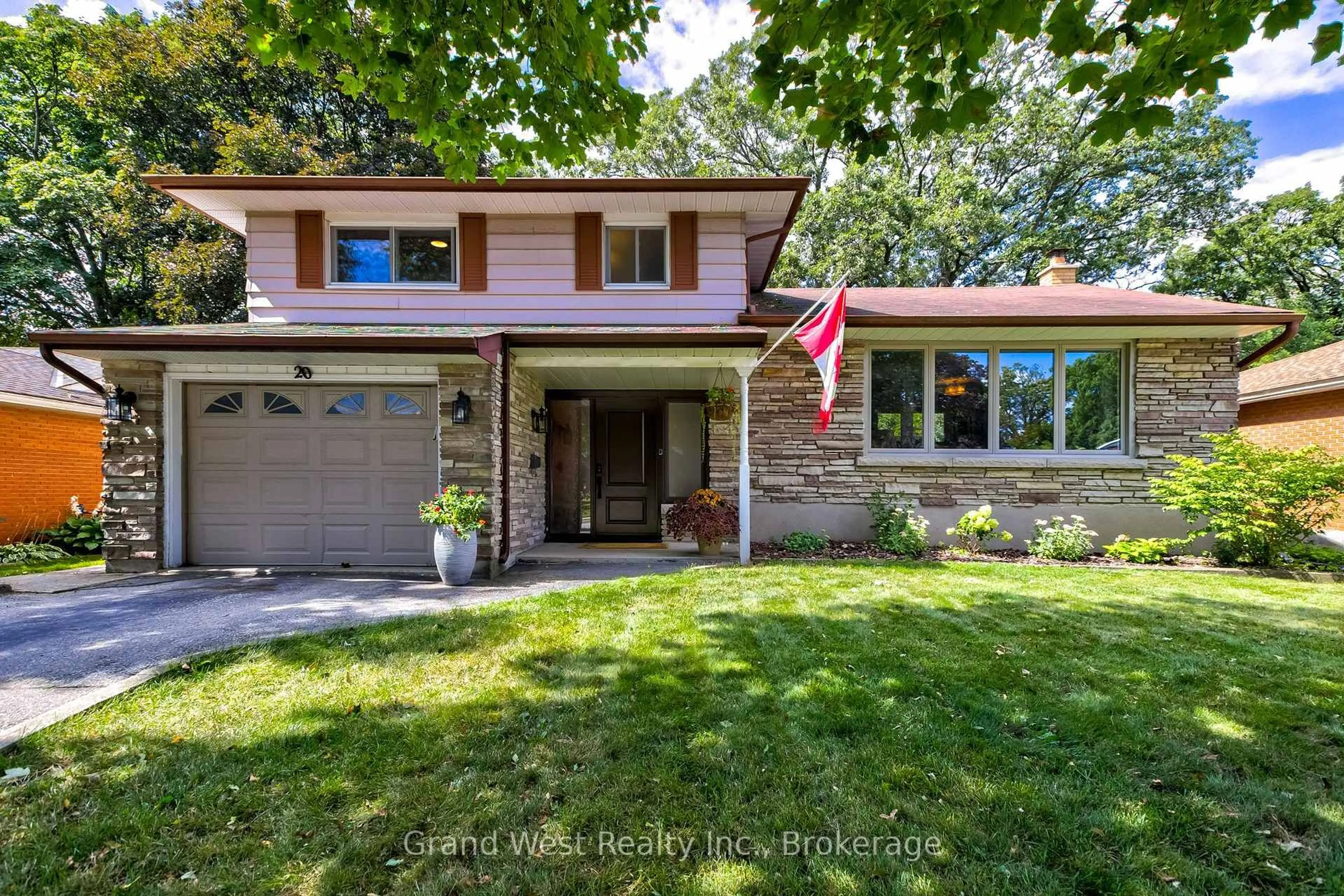 Home with brick exterior material, street for 20 Taylor Cres, Cambridge Ontario N1R 5M7