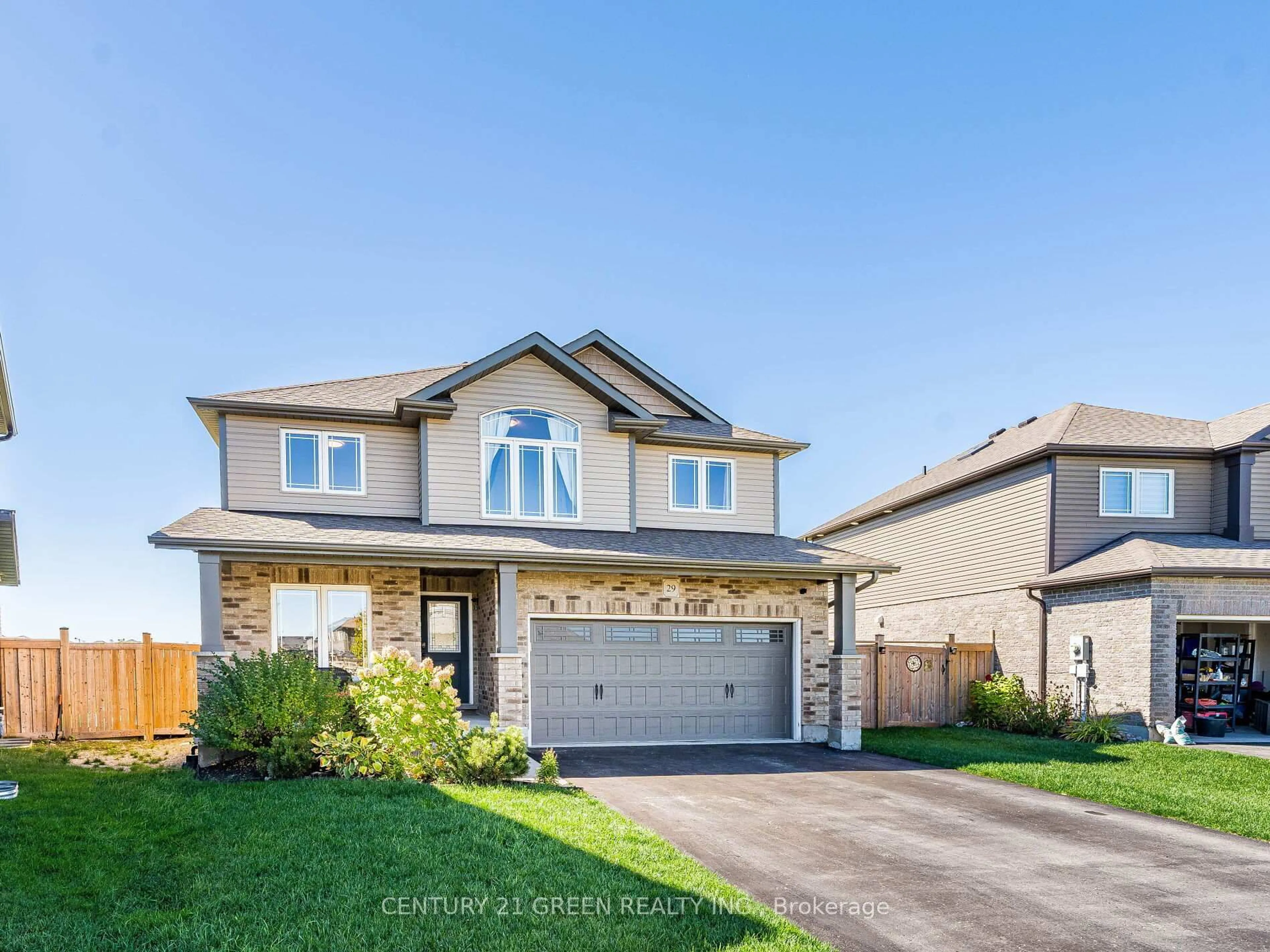 Home with brick exterior material, street for 29 Stuckey Lane, East Luther Grand Valley Ontario L9W 6W5