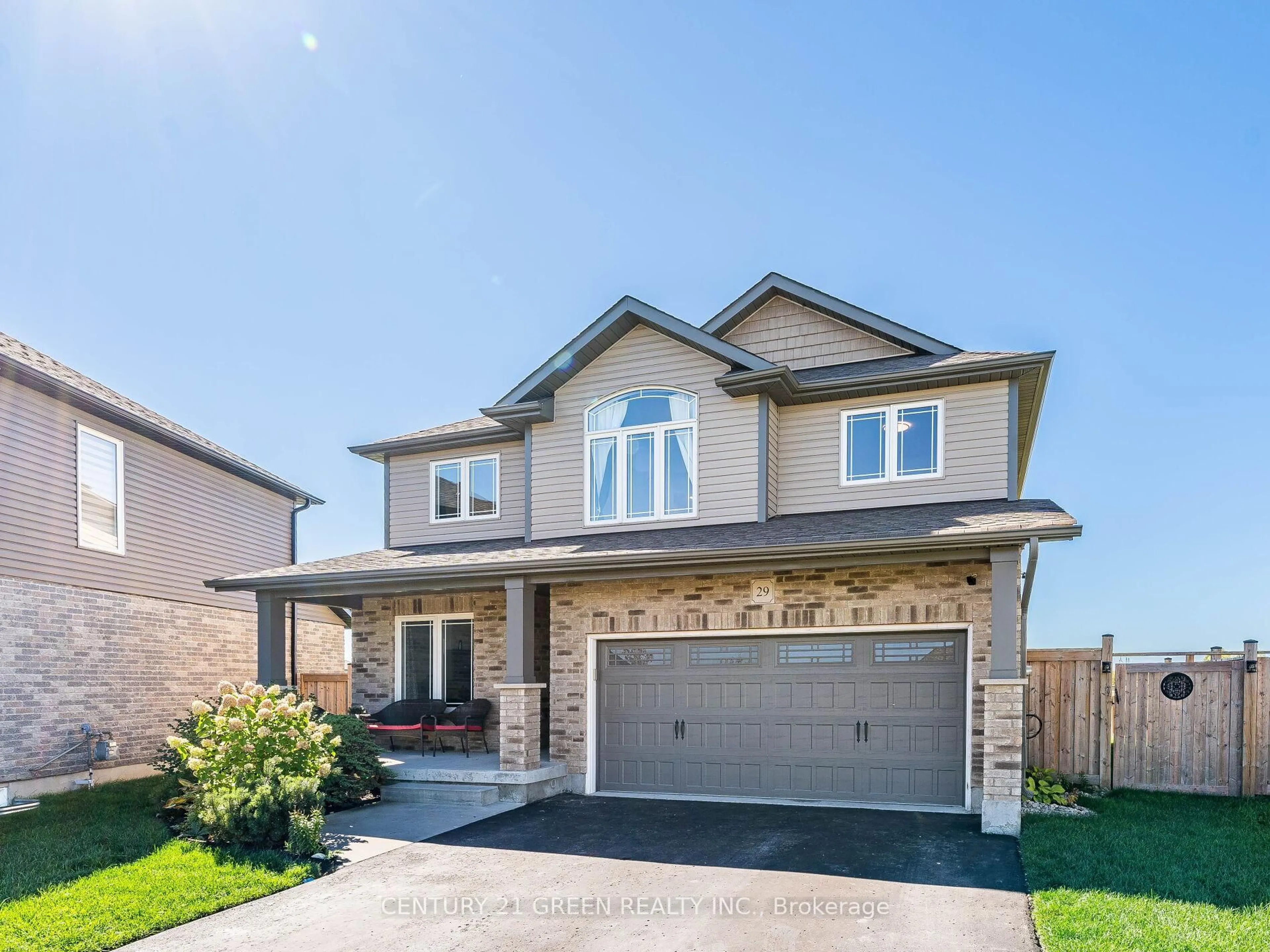 Home with brick exterior material, street for 29 Stuckey Lane, East Luther Grand Valley Ontario L9W 6W5