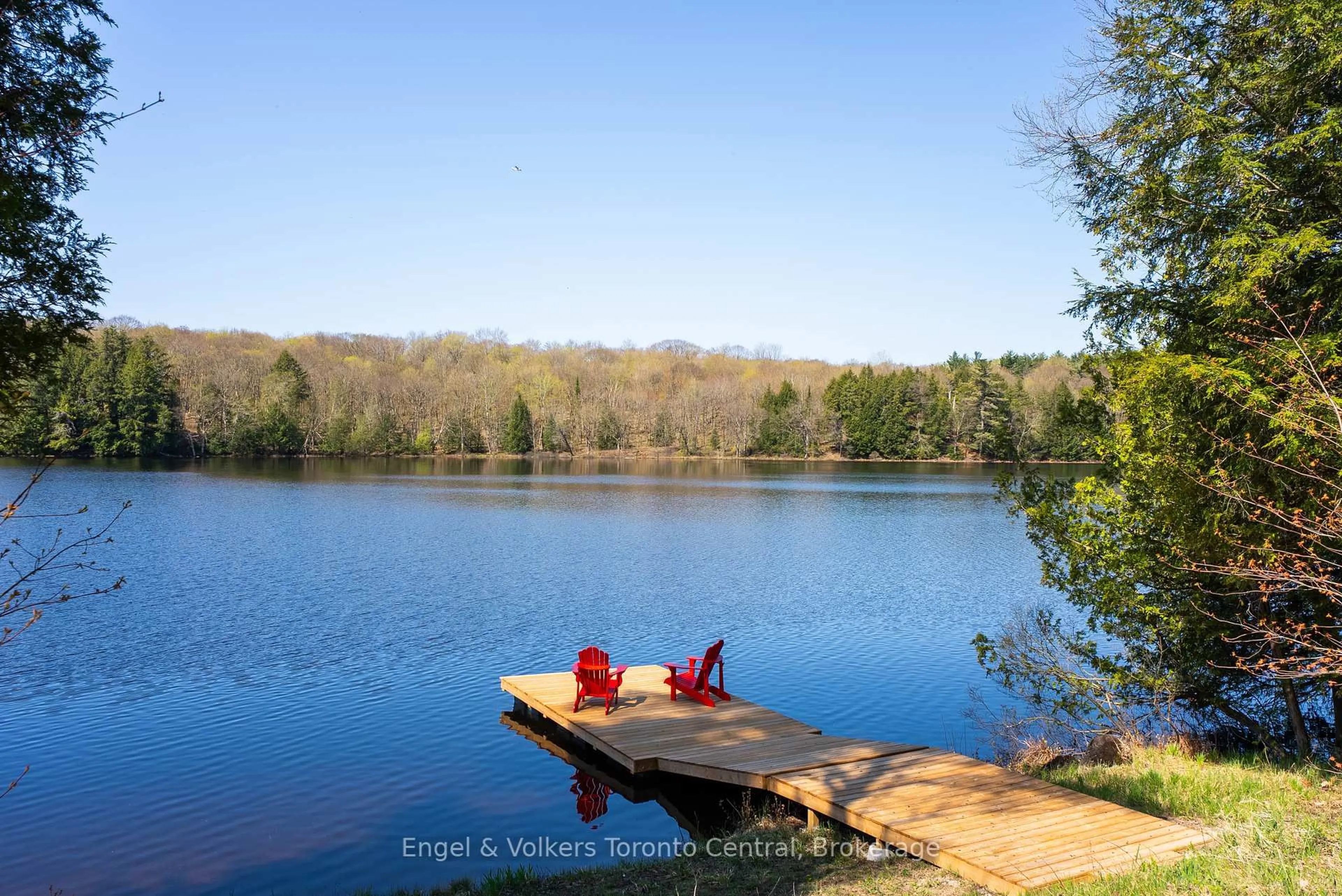 Patio, water/lake/river/ocean view for 1457 Lake Joseph Rd, Seguin Ontario P2A 2W8