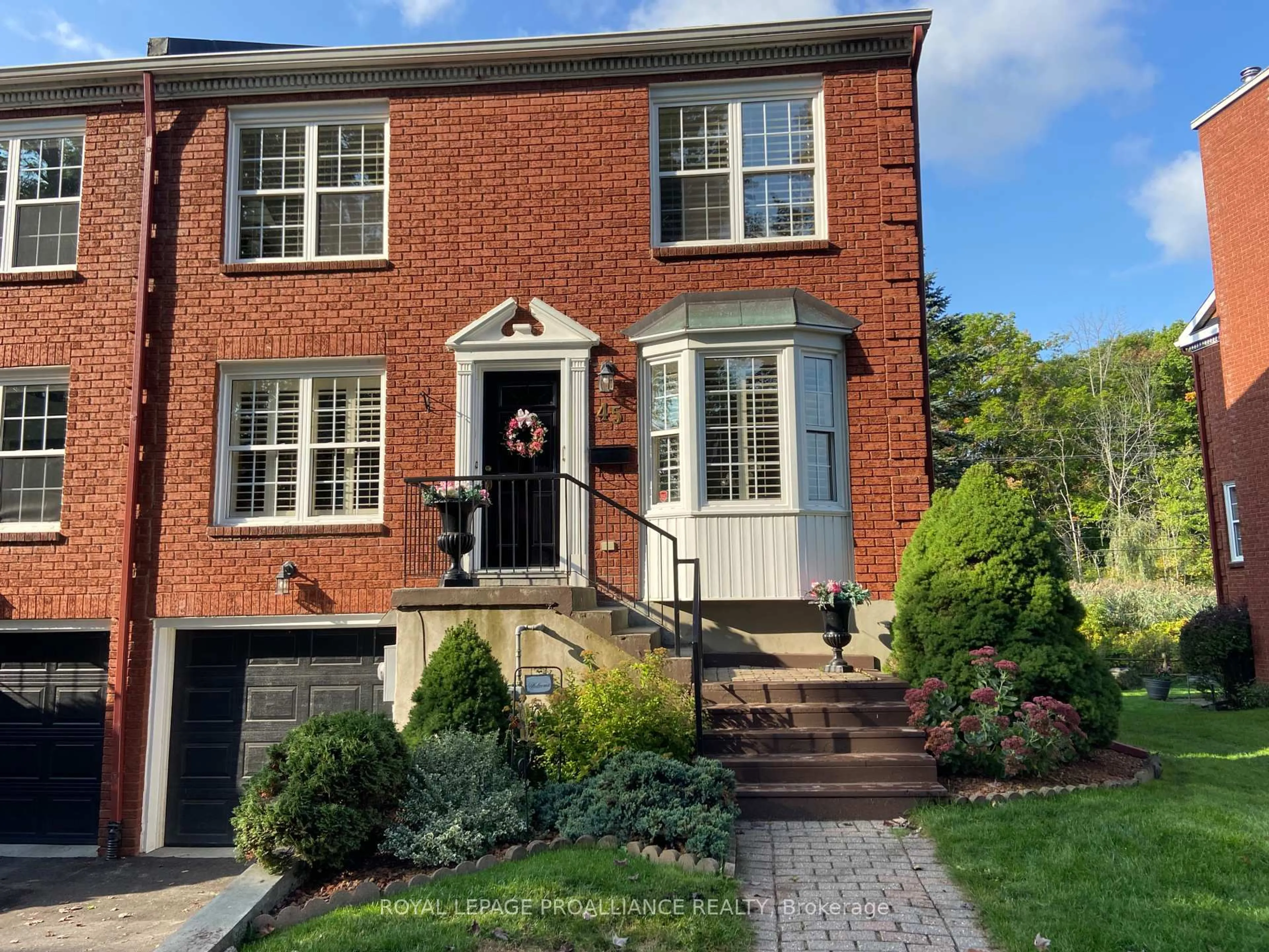 Home with brick exterior material, street for 45 Country Club Pl, Brockville Ontario K6V 6T9