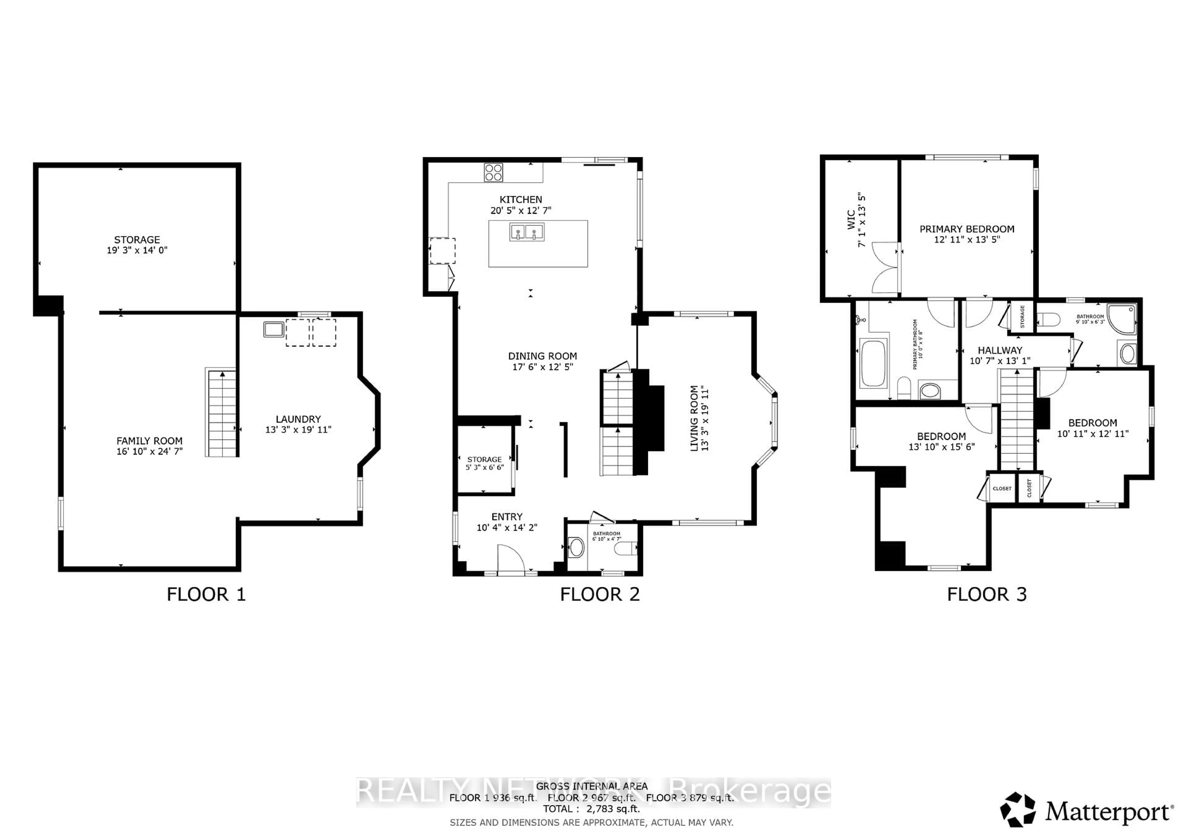 Floor plan for 68 Mountain Park Ave, Hamilton Ontario L9A 1A3