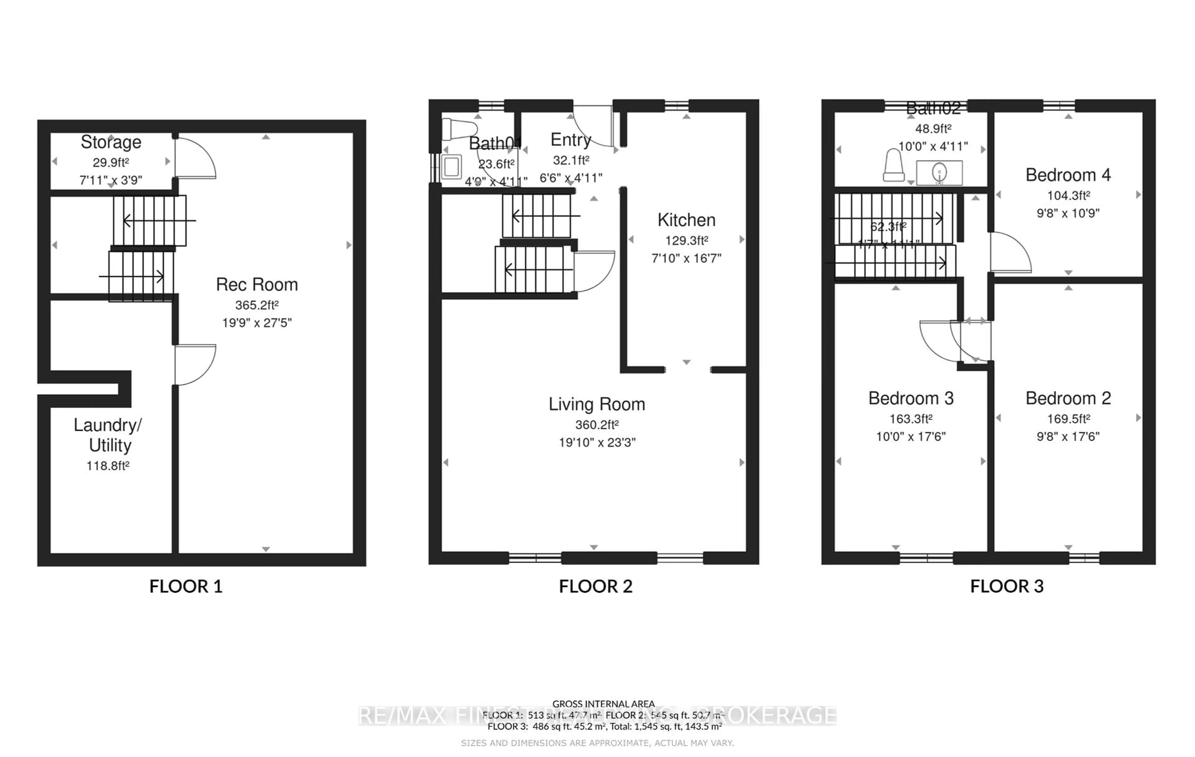 Floor plan for 944 Warburton Cres, Kingston Ontario K7M 8L1