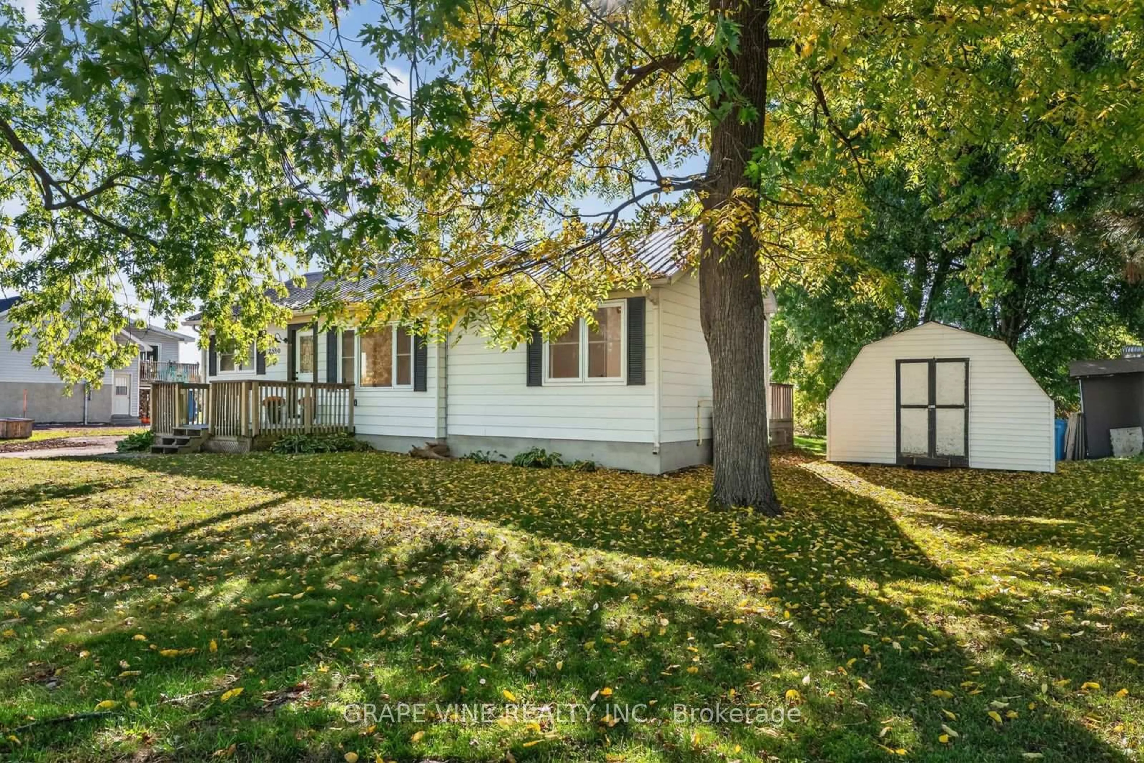 A pic from outside/outdoor area/front of a property/back of a property/a pic from drone, street for 2680 River Rd, North Grenville Ontario K0G 1J0