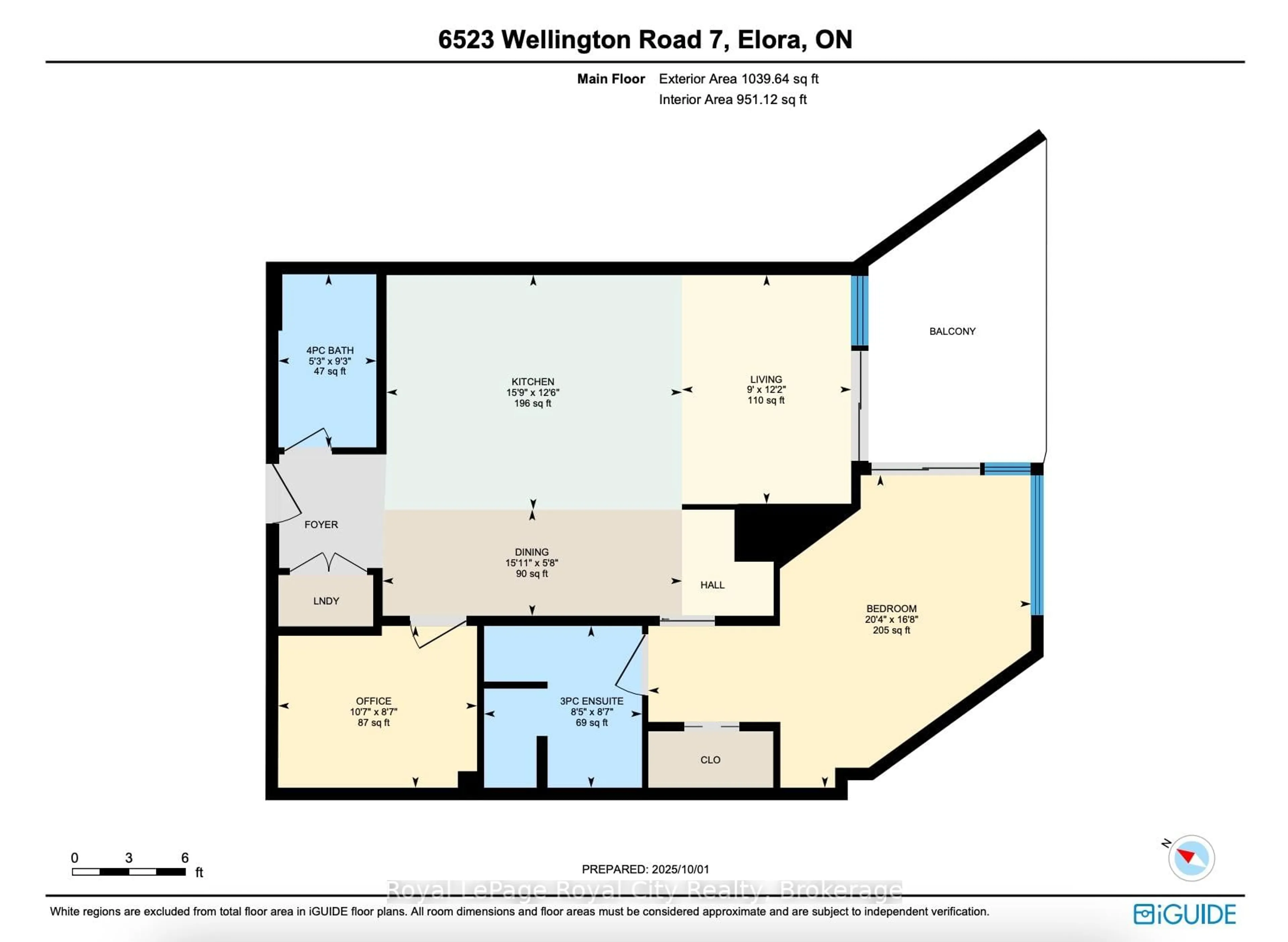 Floor plan for 6523 Wellington Road 7 Rd #324, Centre Wellington Ontario N0B 1S0