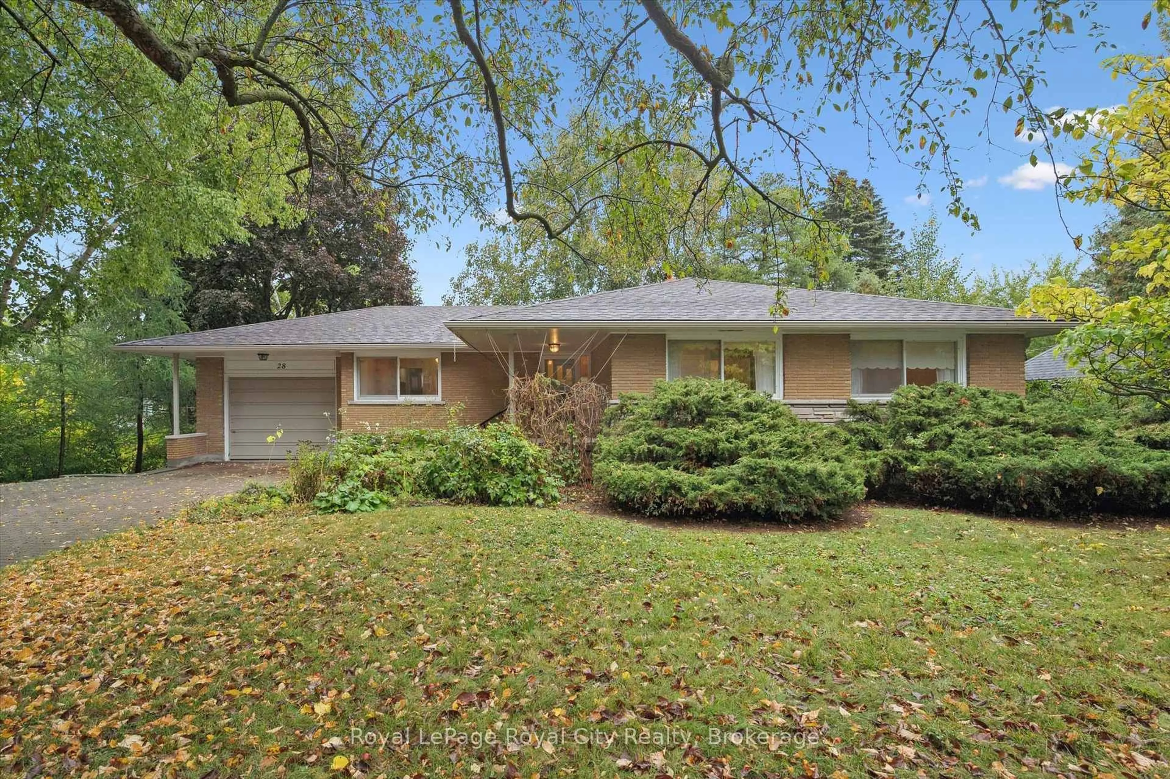 Home with vinyl exterior material, street for 28 Colborn St, Guelph Ontario N1G 2M5
