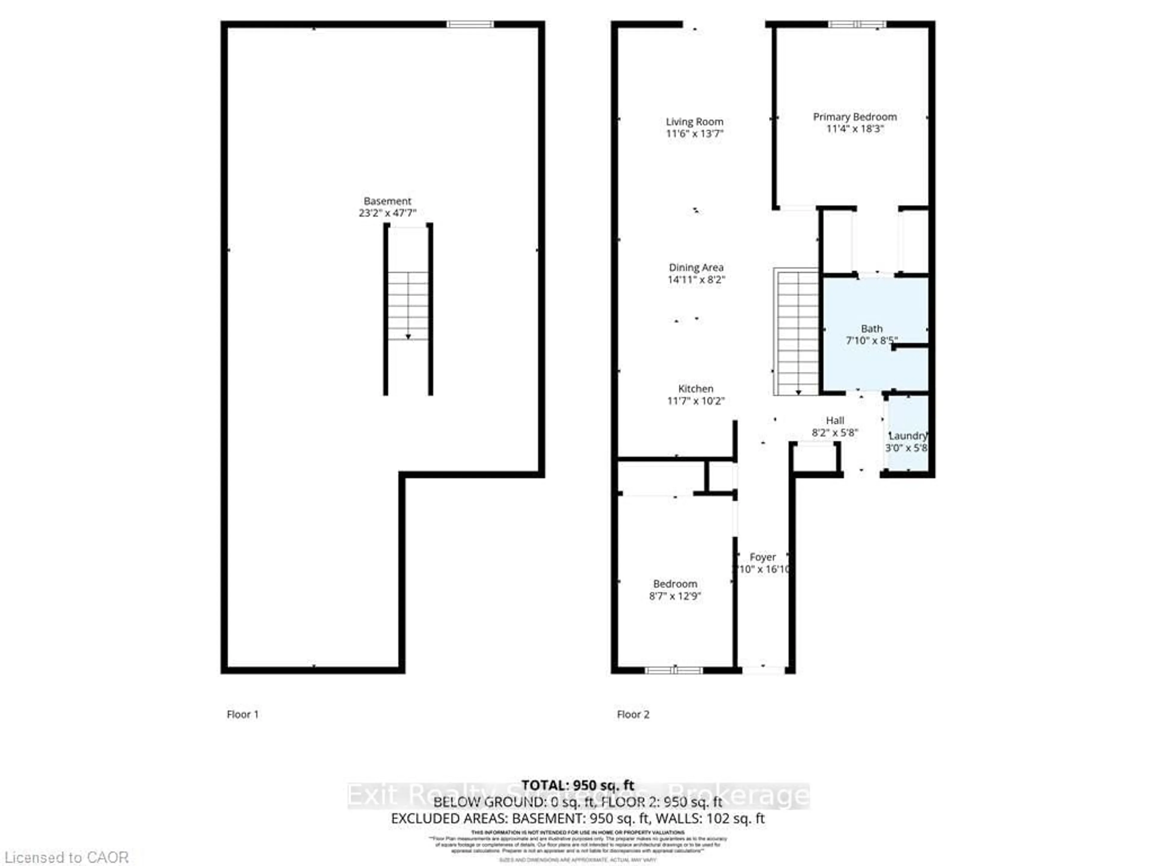 Floor plan for 68 Hallmark Tr #39, Hamilton Ontario L9B 0A4