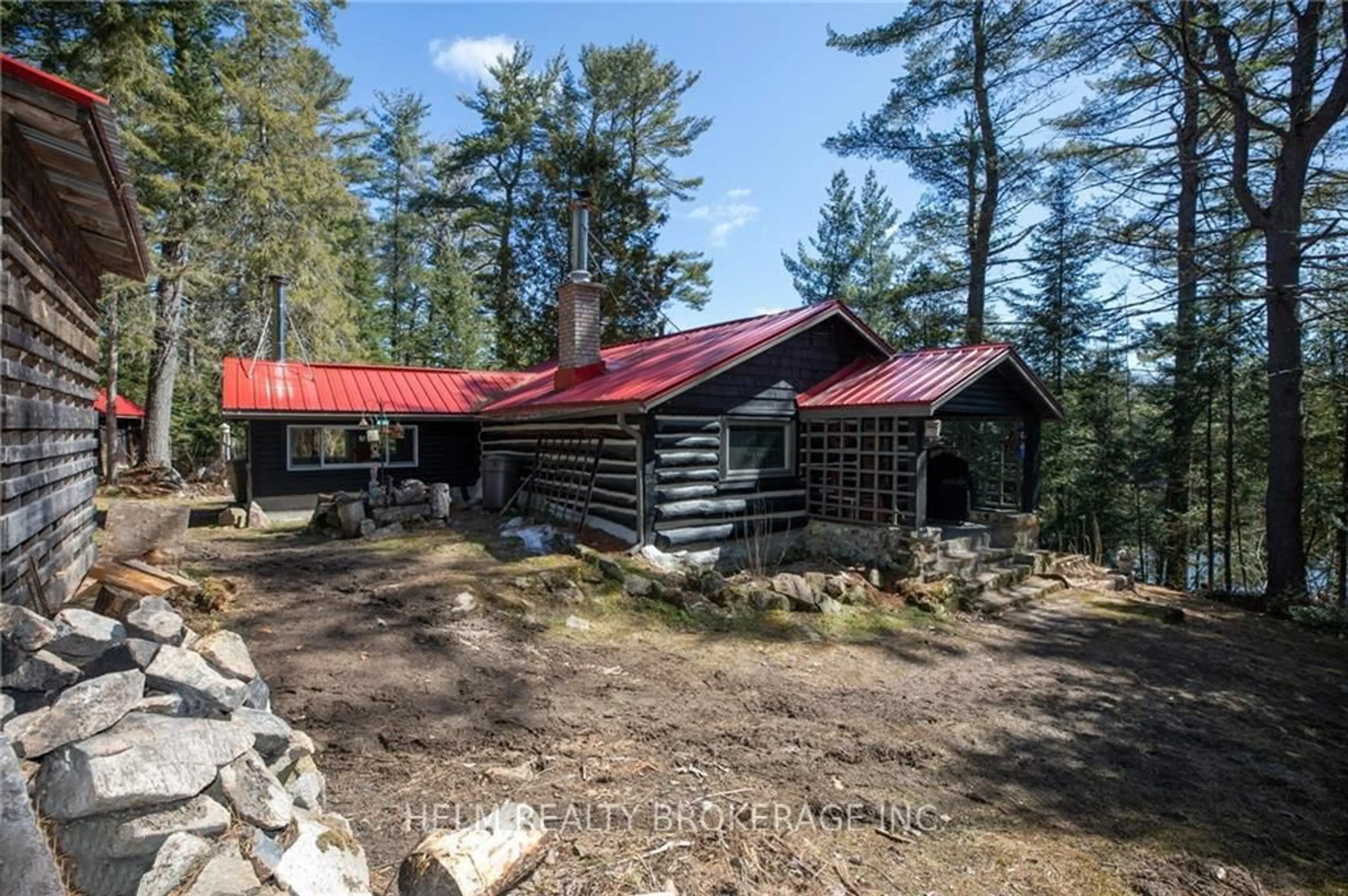 A pic from outside/outdoor area/front of a property/back of a property/a pic from drone, unknown for 9001 Highway 17 Highway, Calvin Ontario P0H 2E0
