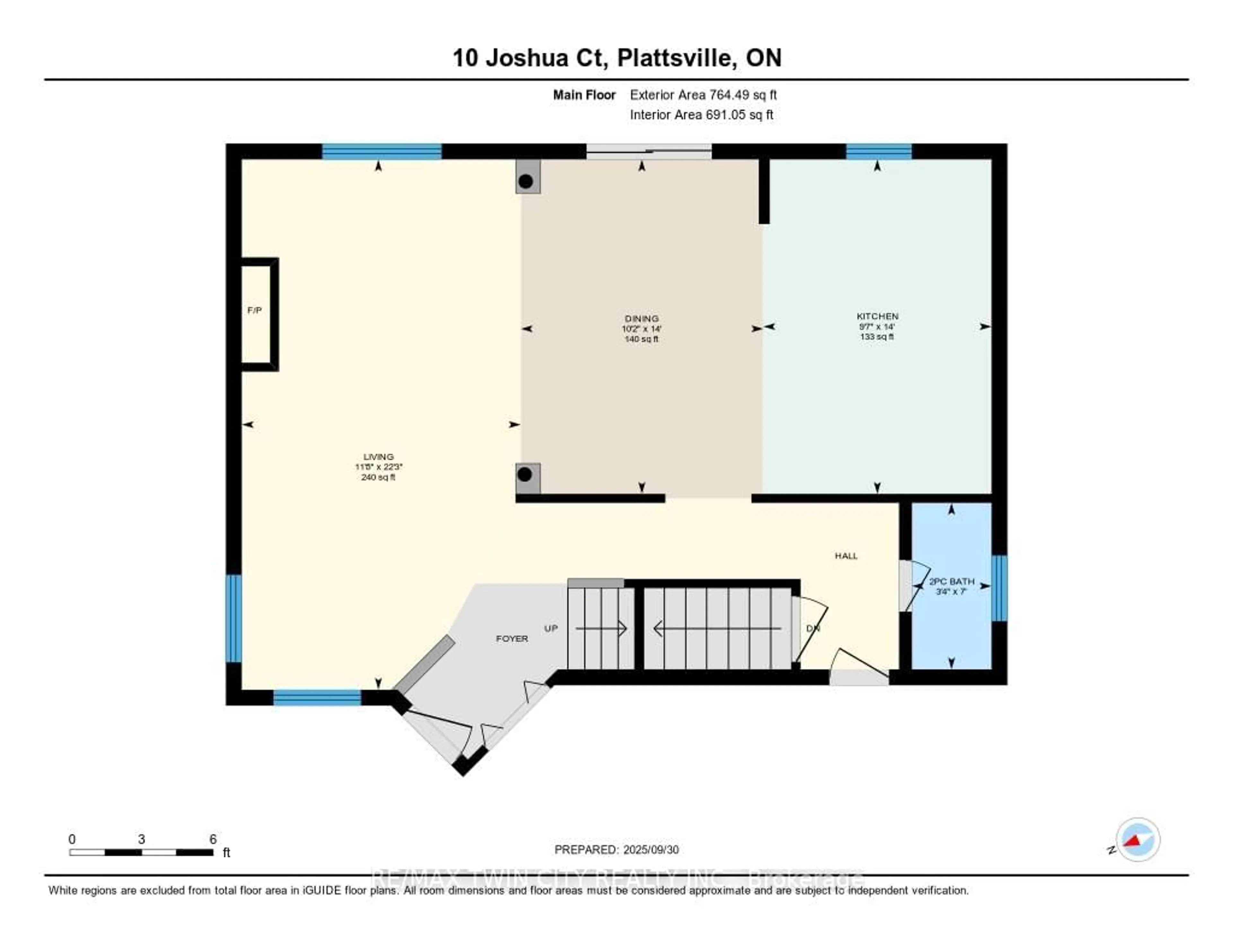 Floor plan for 10 Joshua Crt, Blandford-Blenheim Ontario N0J 1S0