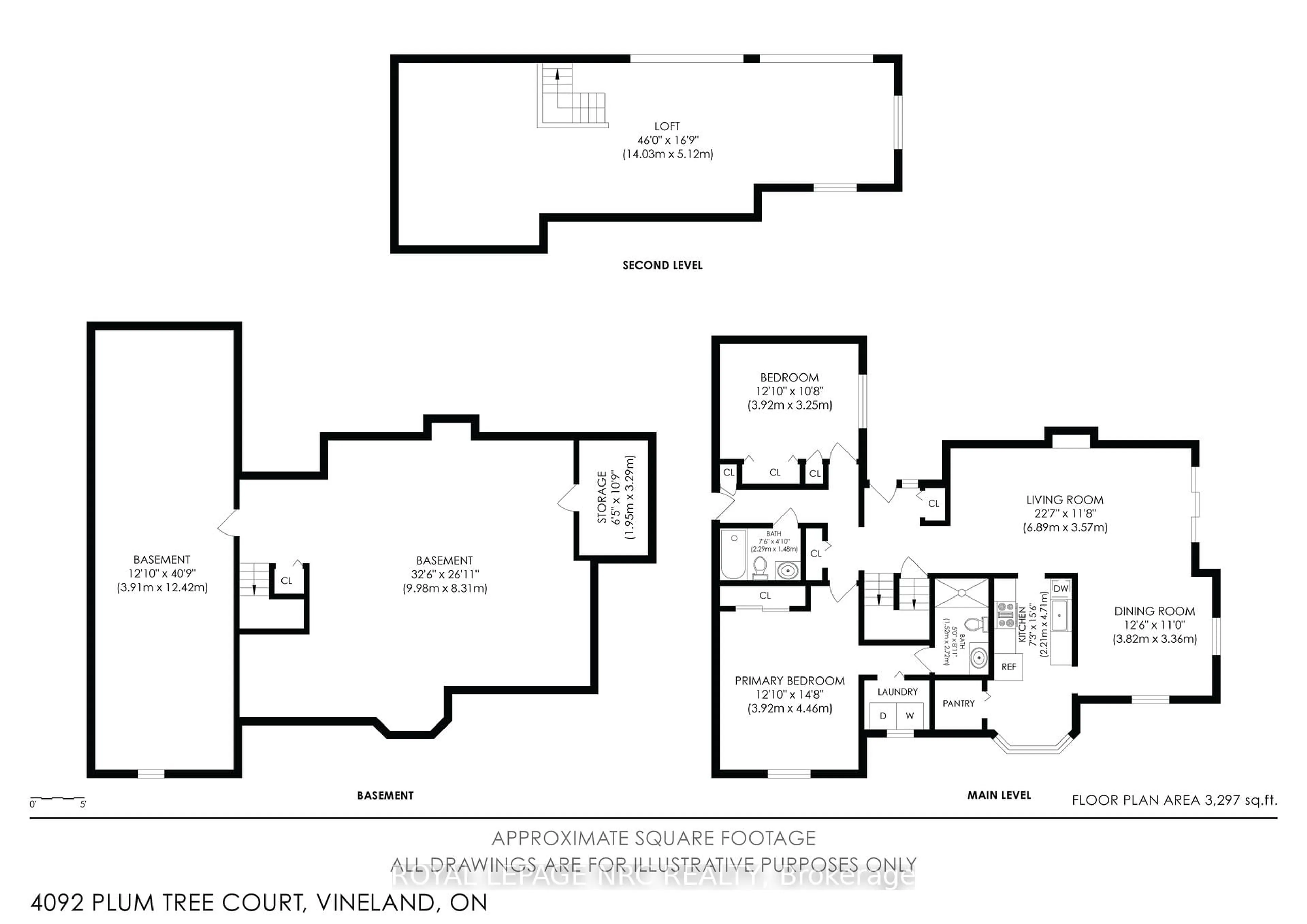 Floor plan for 4092 Plum Tree Crt, Lincoln Ontario L0R 2C0