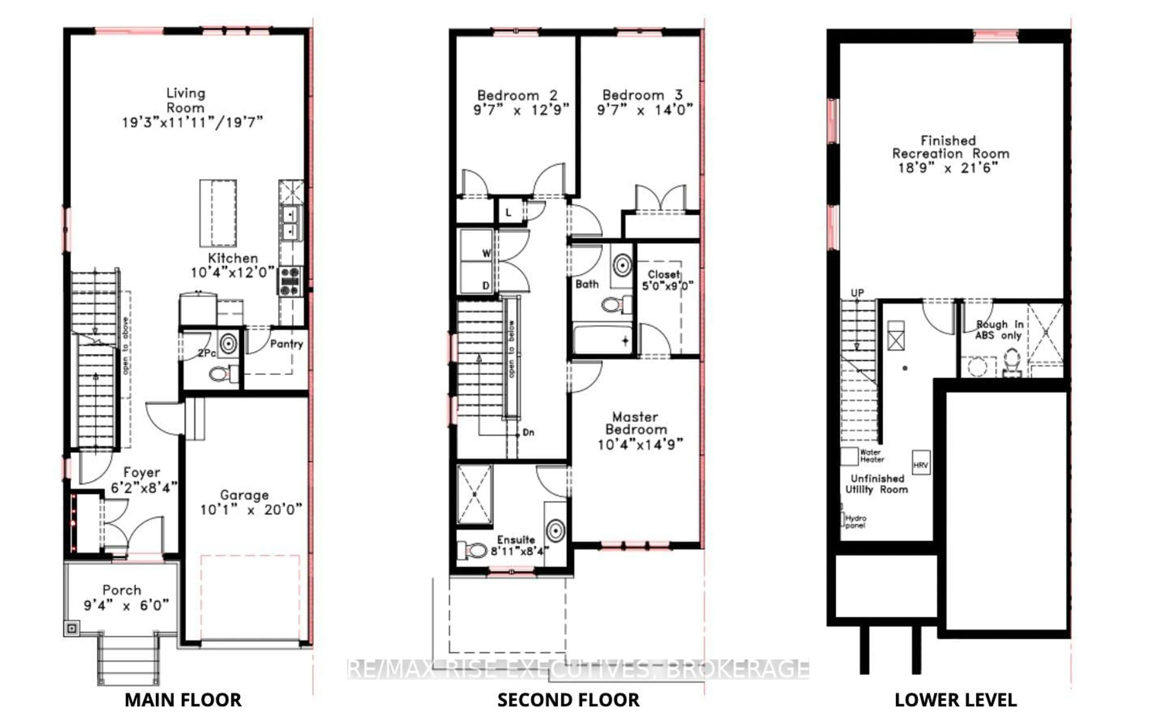 Floor plan for 2701 Delmar St, Kingston Ontario K7P 0J1