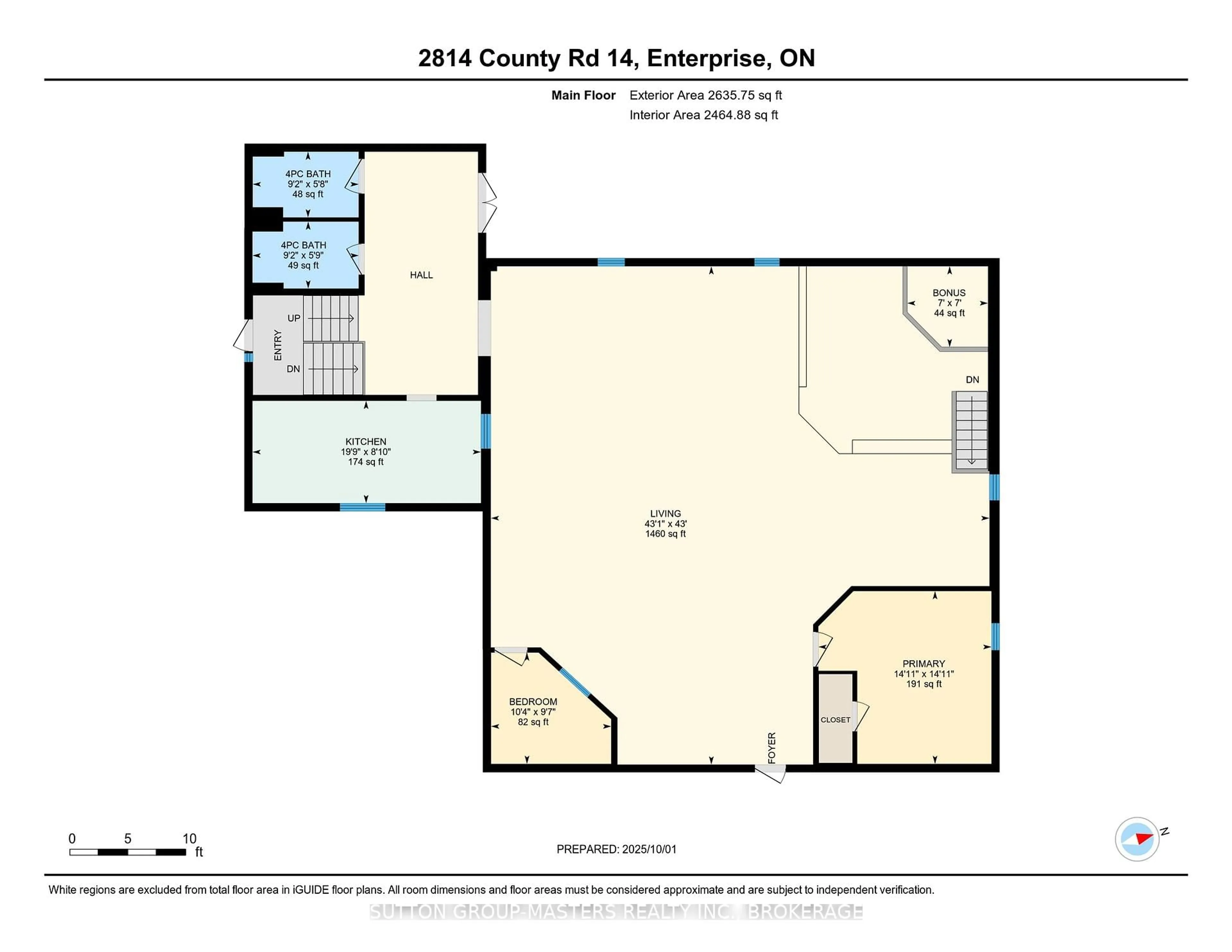 Floor plan for 2814 County Road 14 Rd, Kaladar Ontario K0K 1Z0