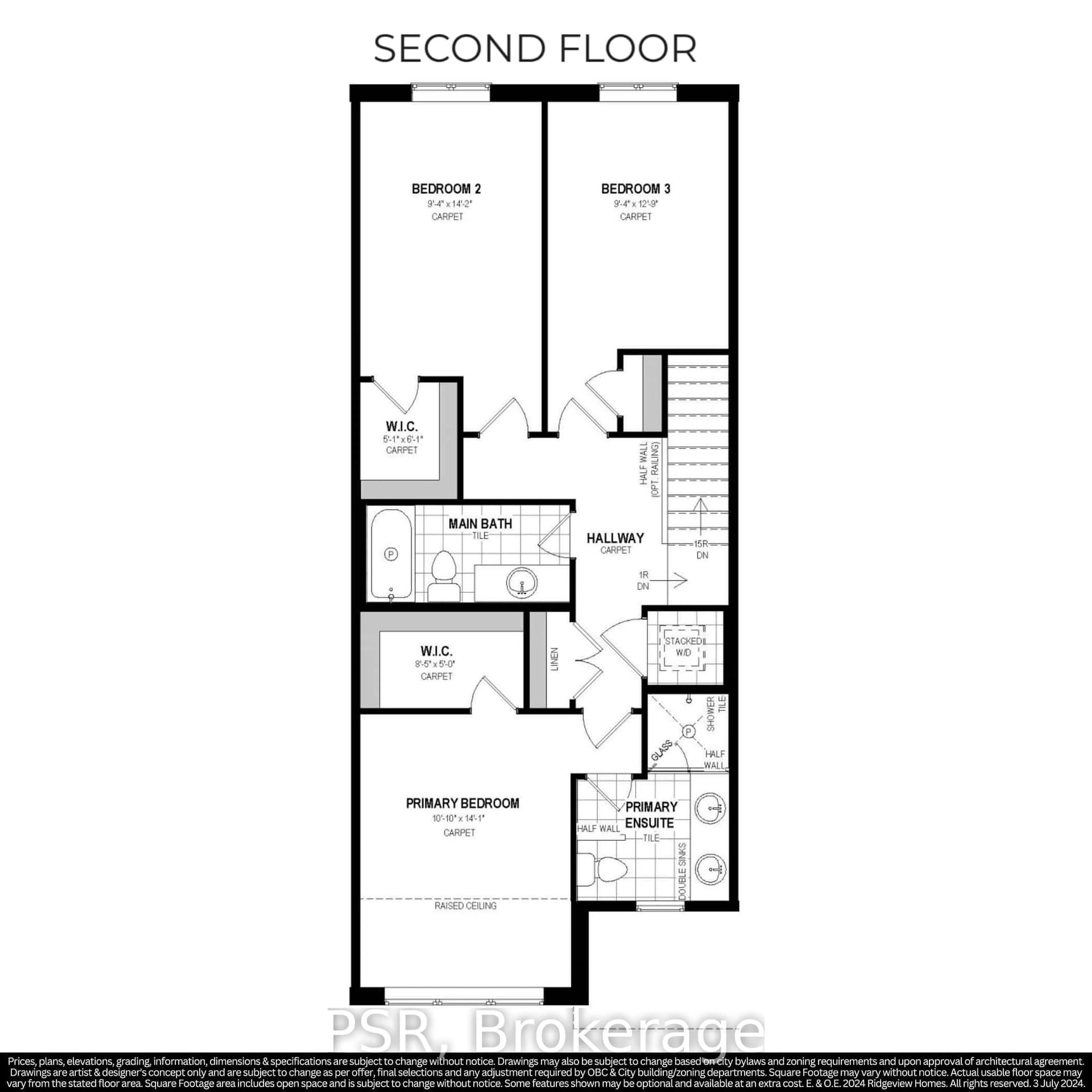 Floor plan for Lot D18 Rivergreen Cres, Cambridge Ontario N1S 0G1