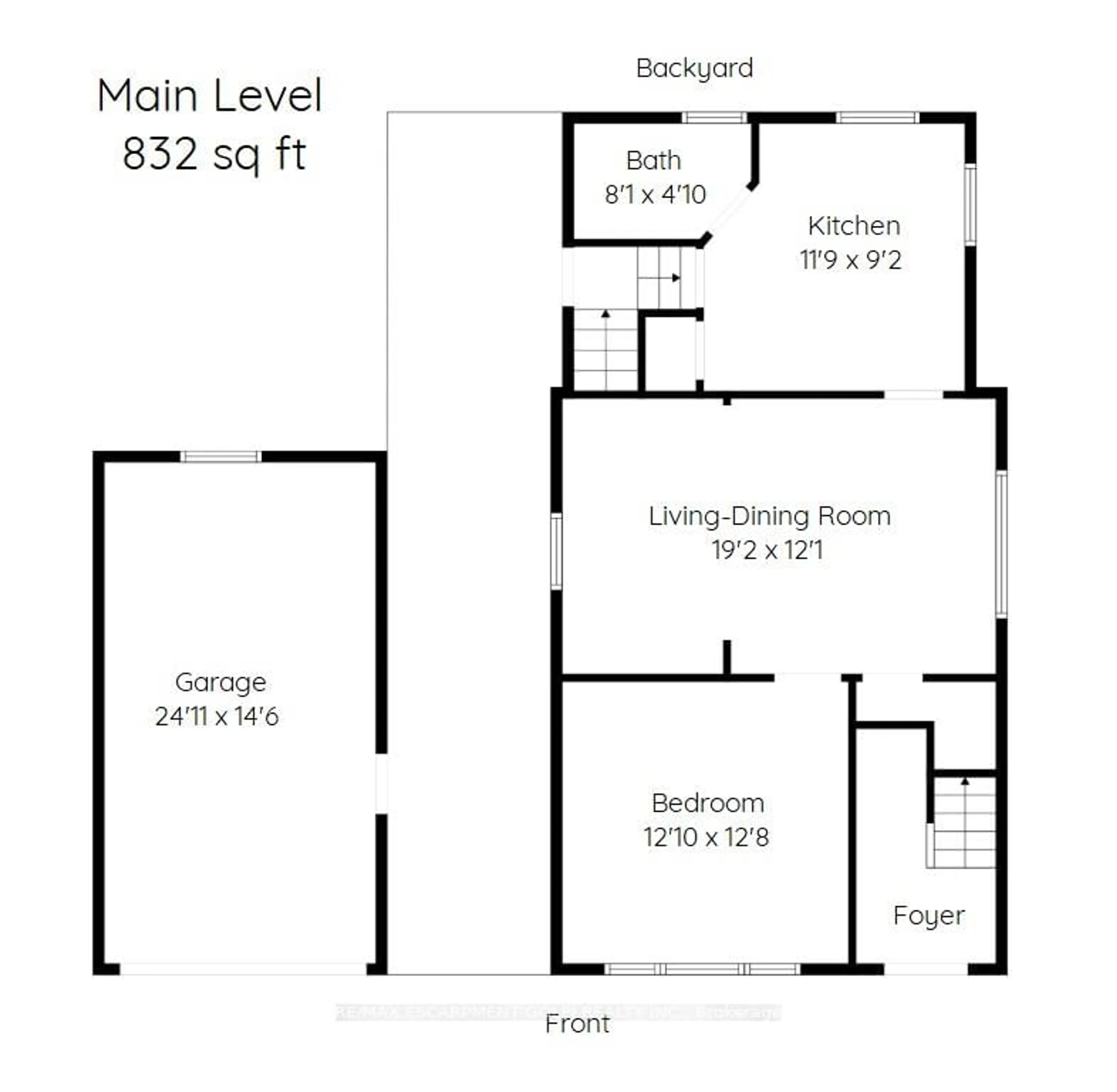 Floor plan for 6044 Grey Ave, Niagara Falls Ontario L2G 4B4