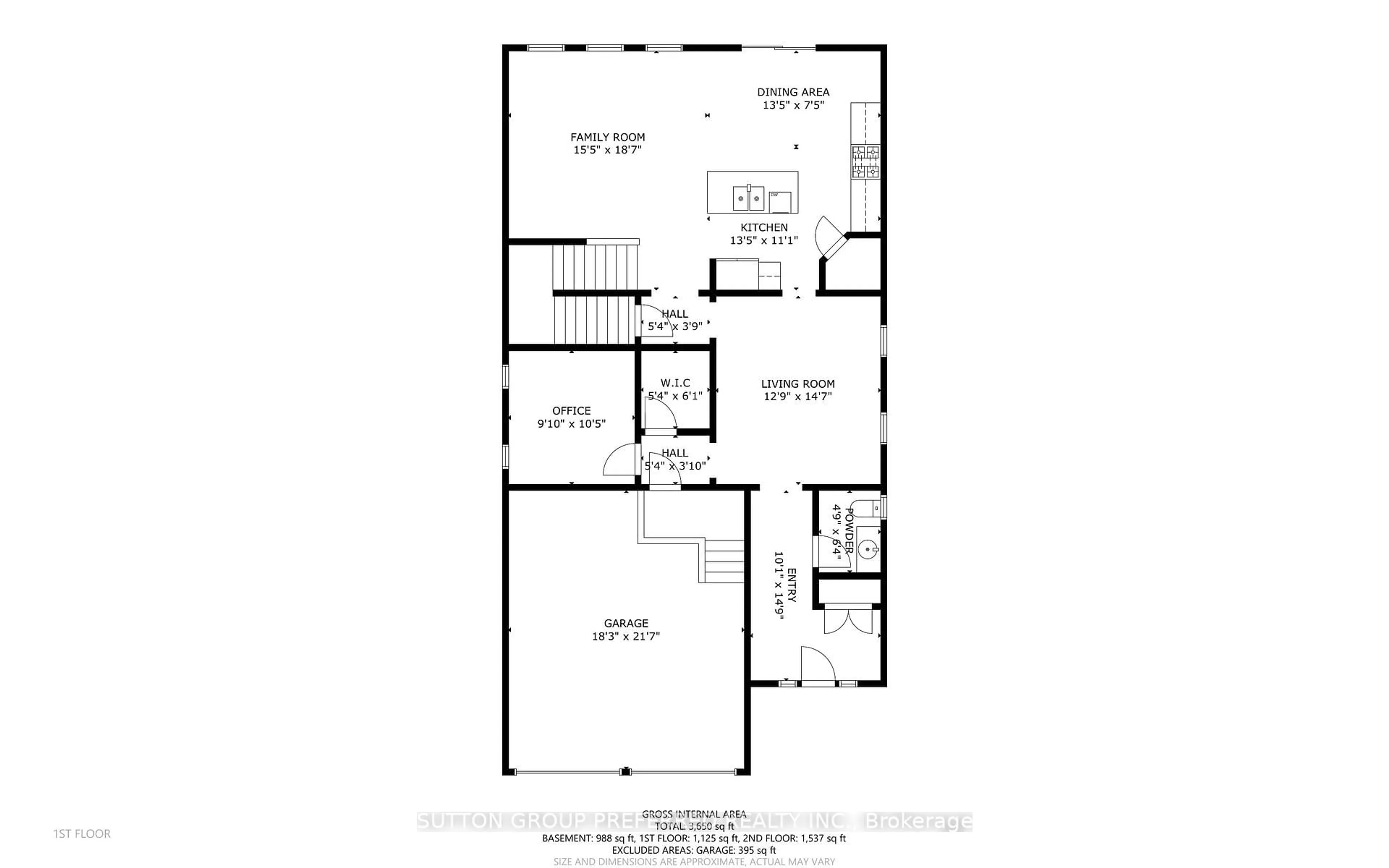 Floor plan for 59 Spachman St, Kitchener Ontario N2R 1R7