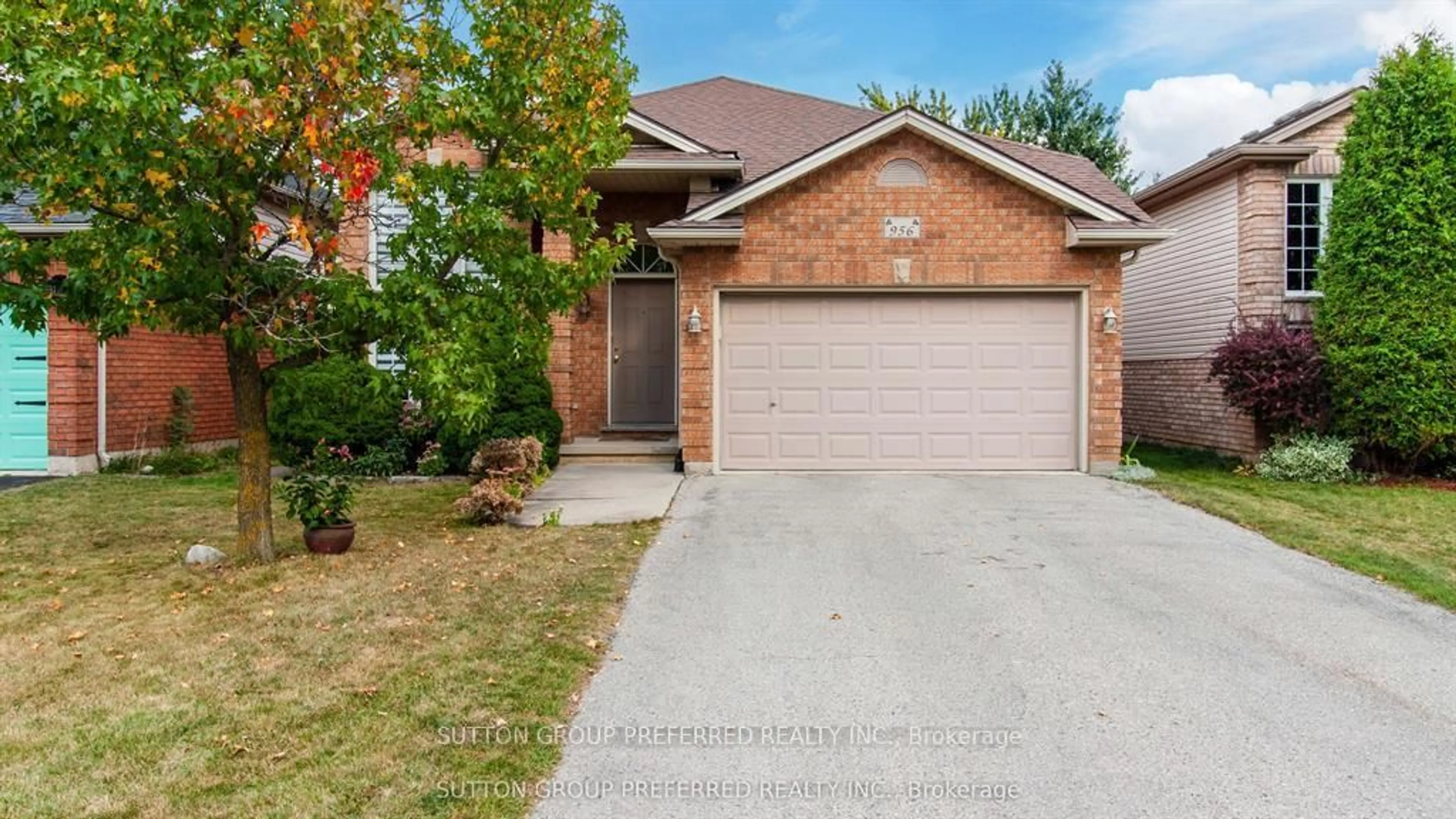 Home with brick exterior material, street for 956 Queensborough Crt, London North Ontario N6G 5K1