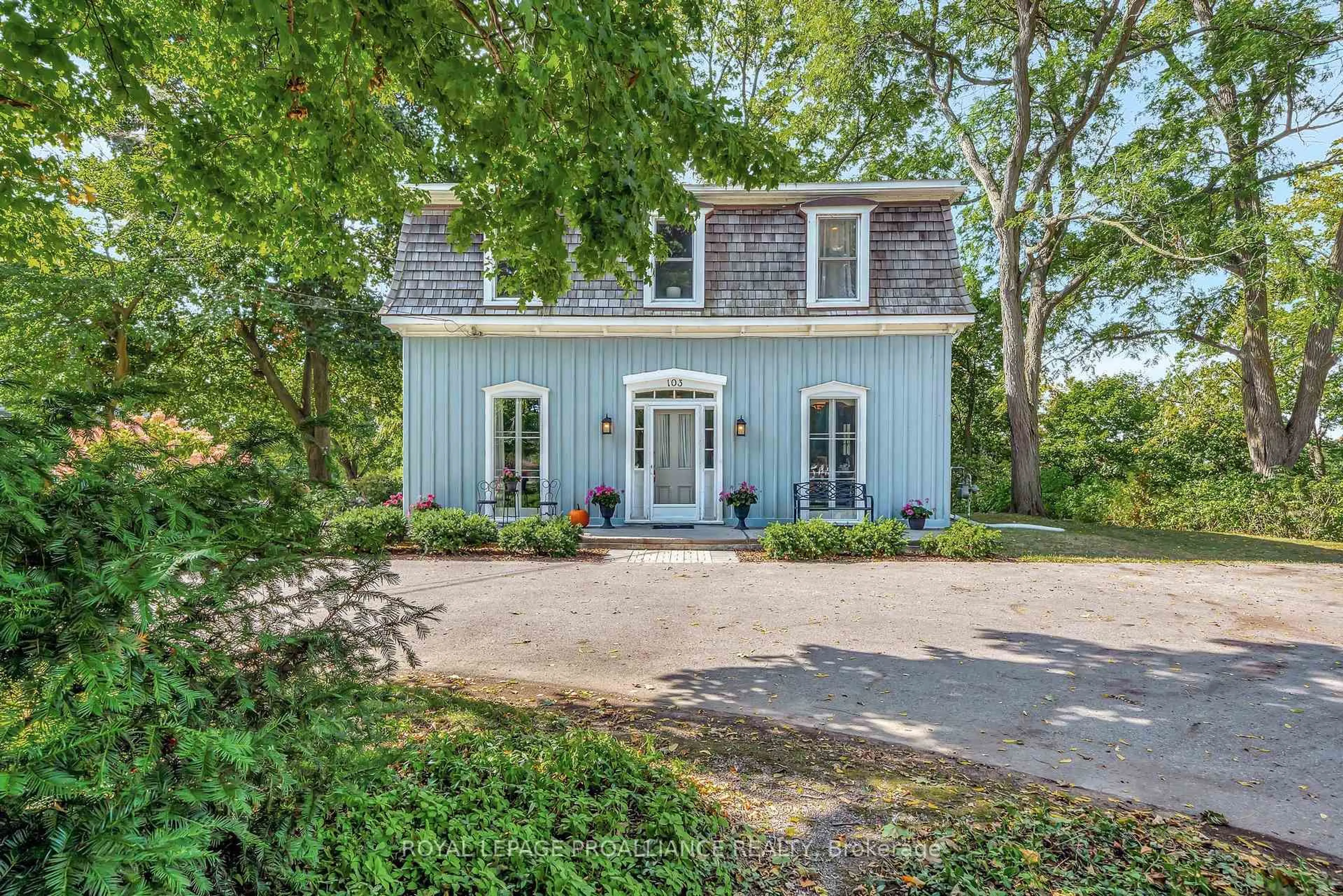 Home with brick exterior material, street for 103 Bridge St, Prince Edward County Ontario K0K 2T0