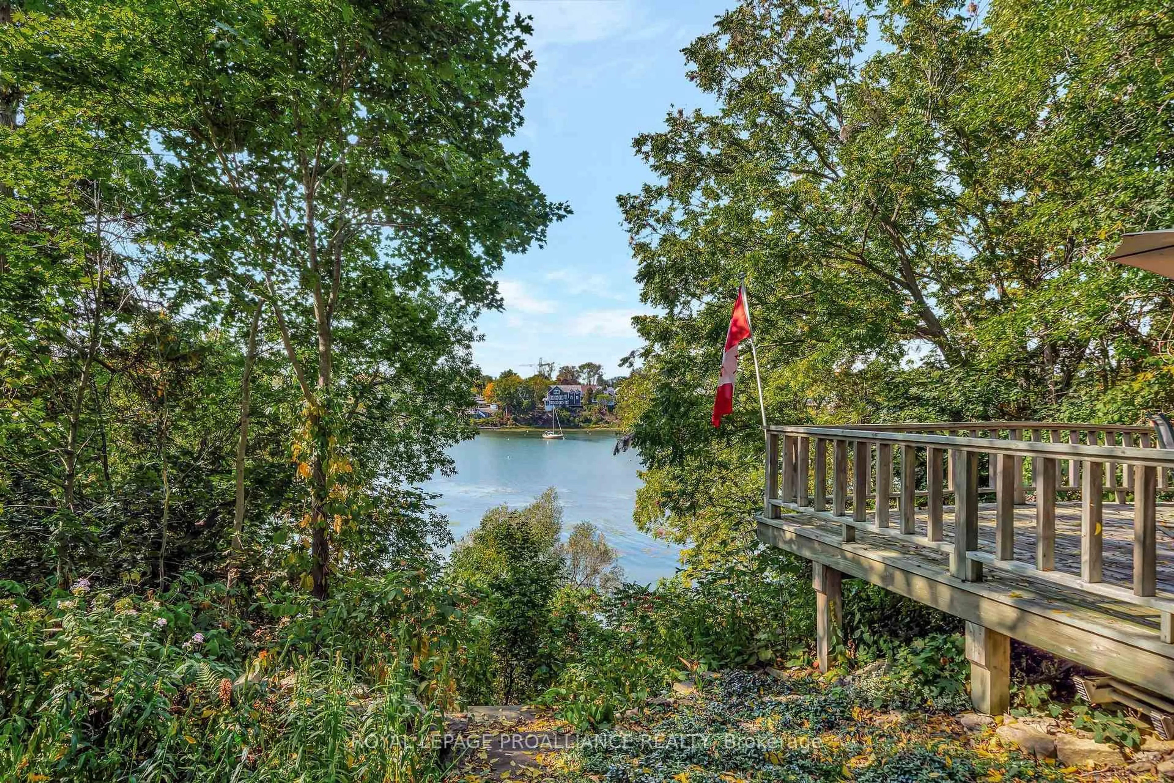 Patio, water/lake/river/ocean view for 103 Bridge St, Prince Edward County Ontario K0K 2T0