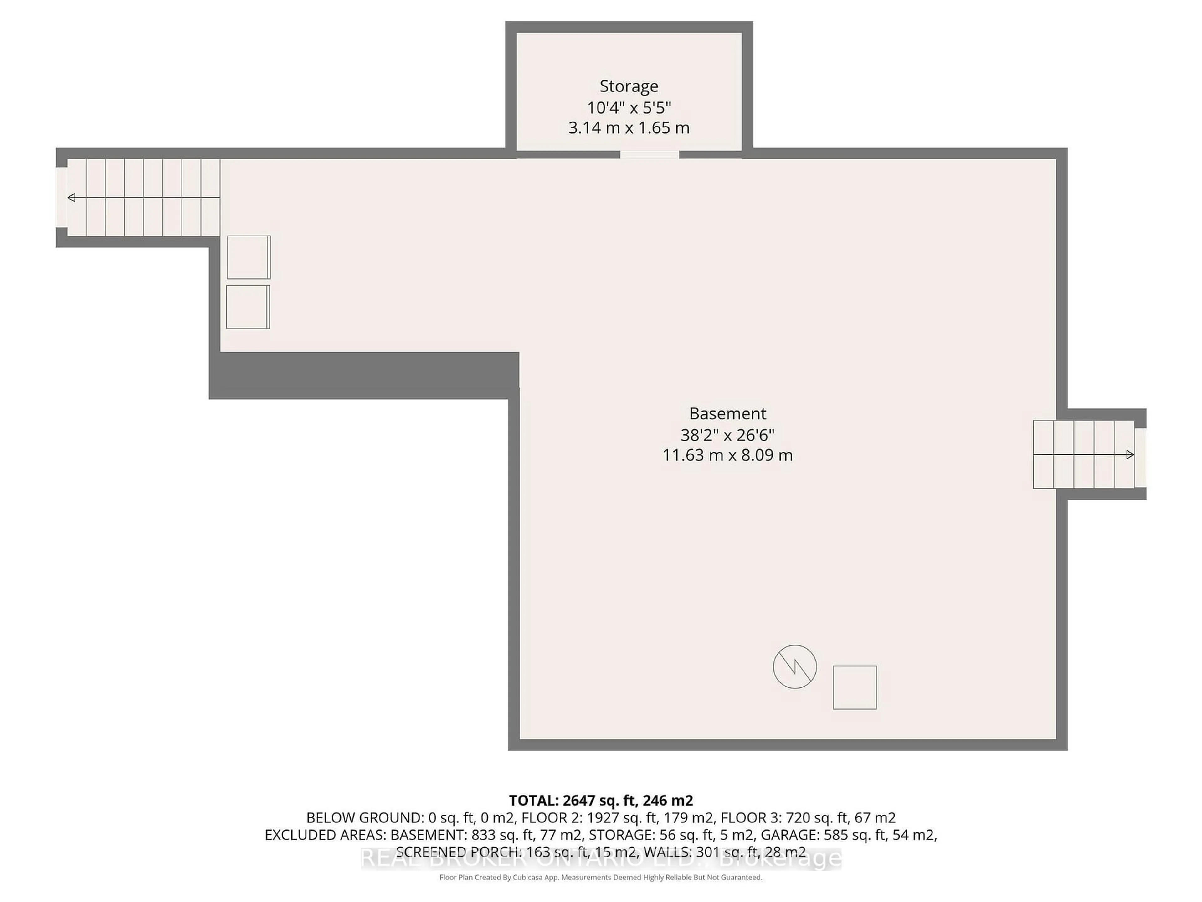 Floor plan for 3603 Delson Dr, Navan Ontario K4B 1K5