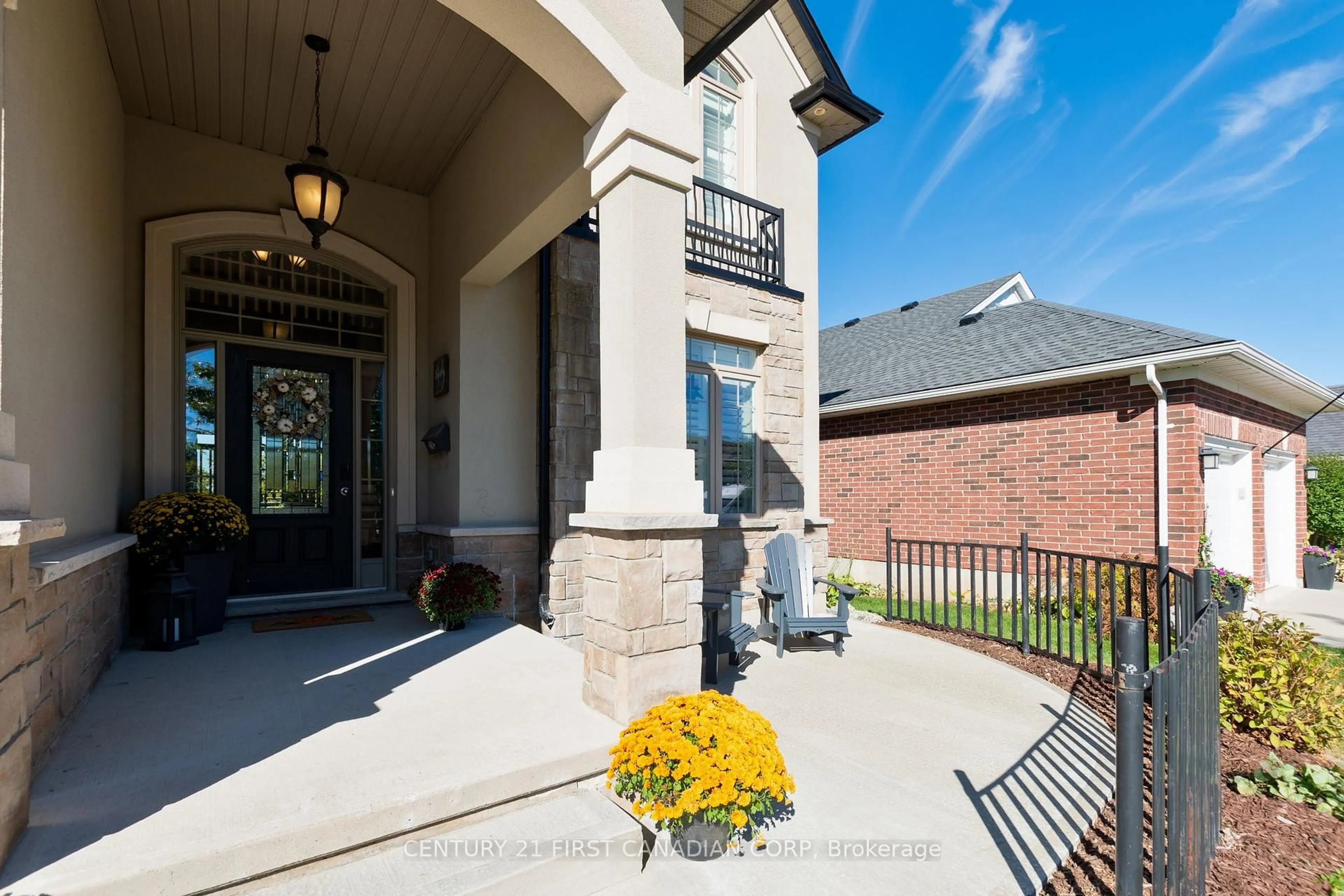 Home with brick exterior material, street for 6 Noble Lane, St. Thomas Ontario N5R 0C4
