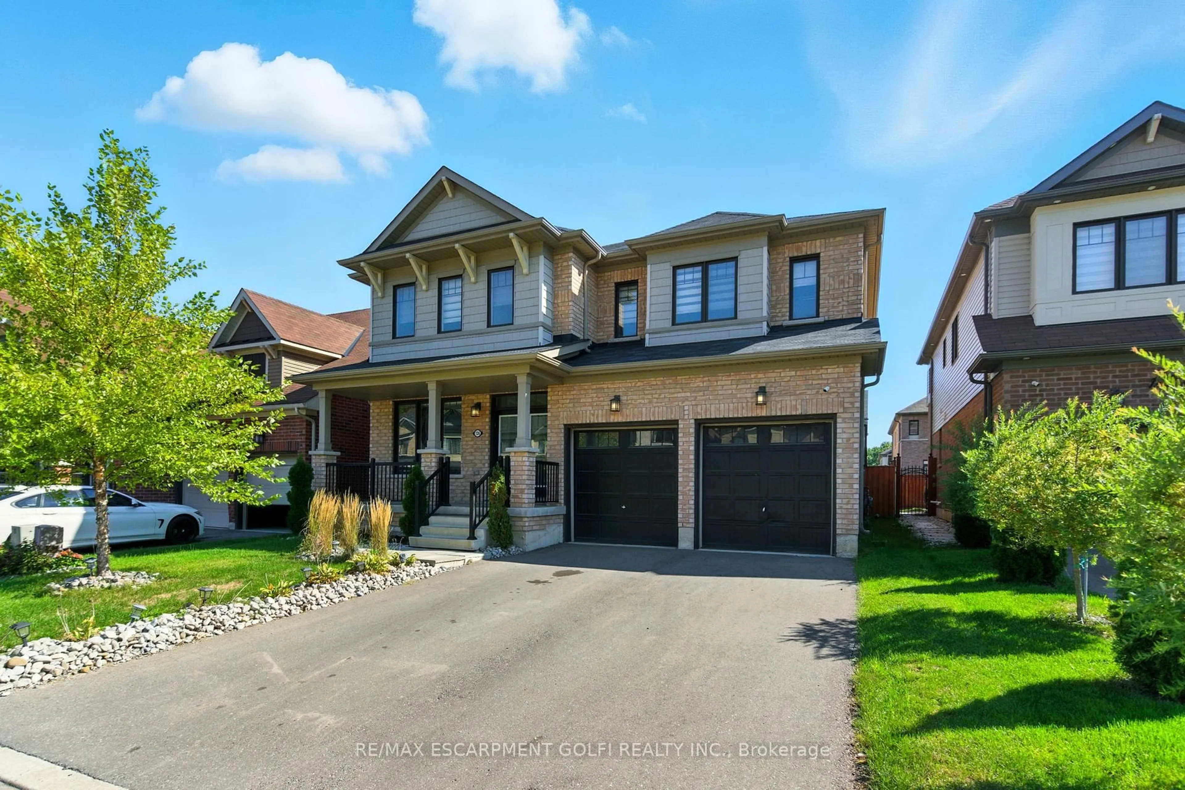 Home with brick exterior material, street for 126 CACTUS Cres, Hamilton Ontario L8J 0M3