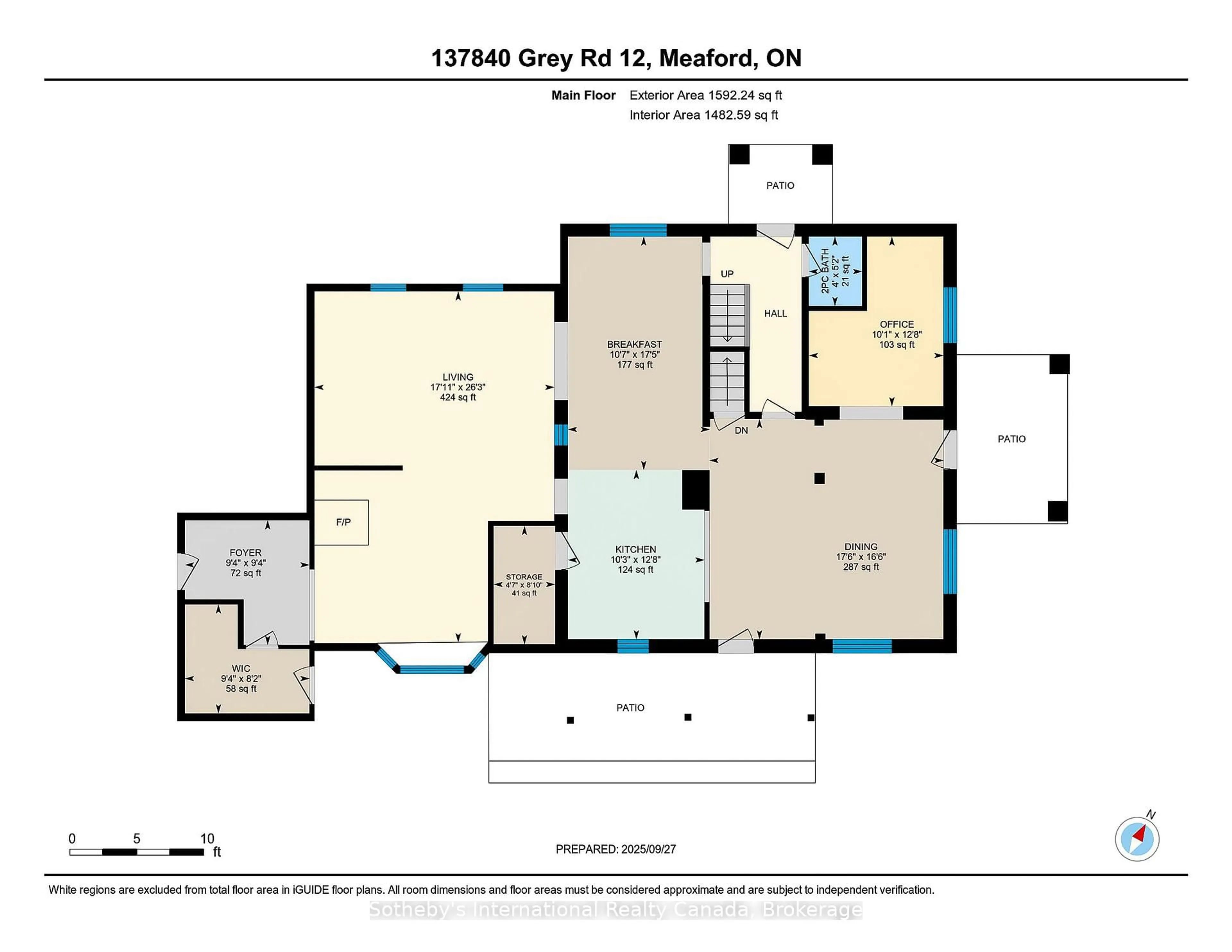 Floor plan for 137840 GREY 12 Rd, Meaford Ontario N4L 1W6