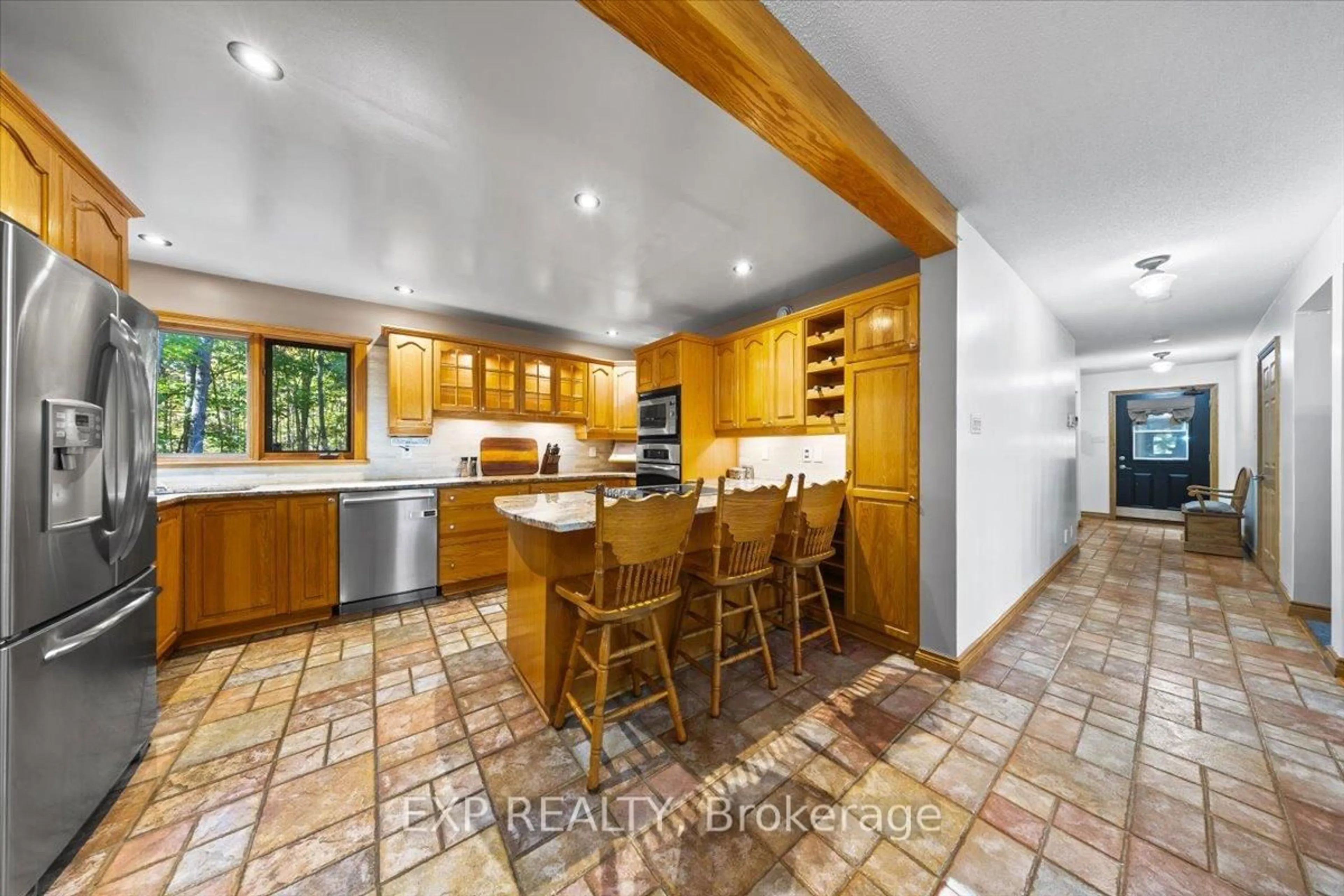 Open concept kitchen, ceramic/tile floor for 325 HASKINS Rd, North Grenville Ontario K0G 1N0