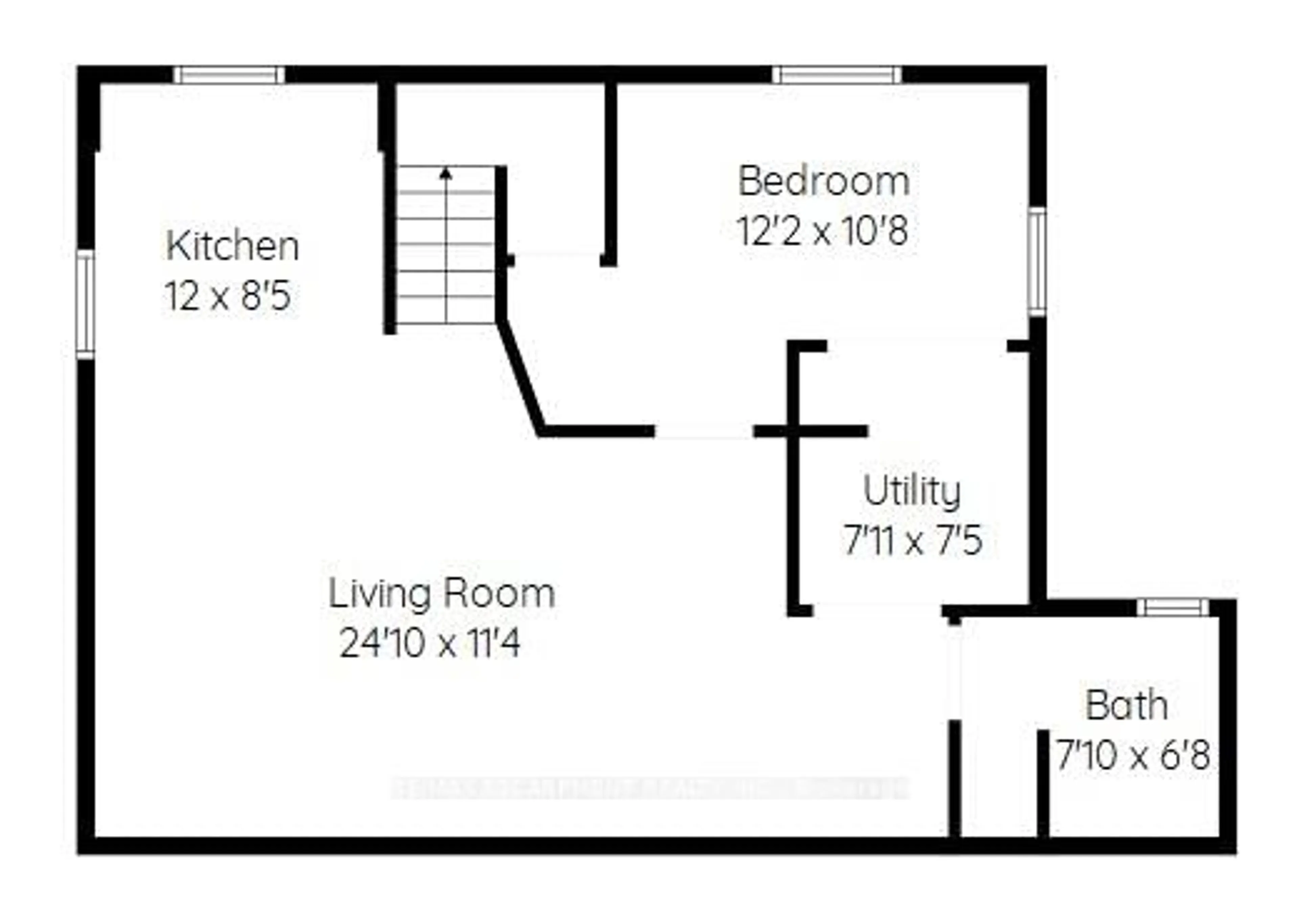Floor plan for 45 Dunkirk Dr, Hamilton Ontario L8K 4W9