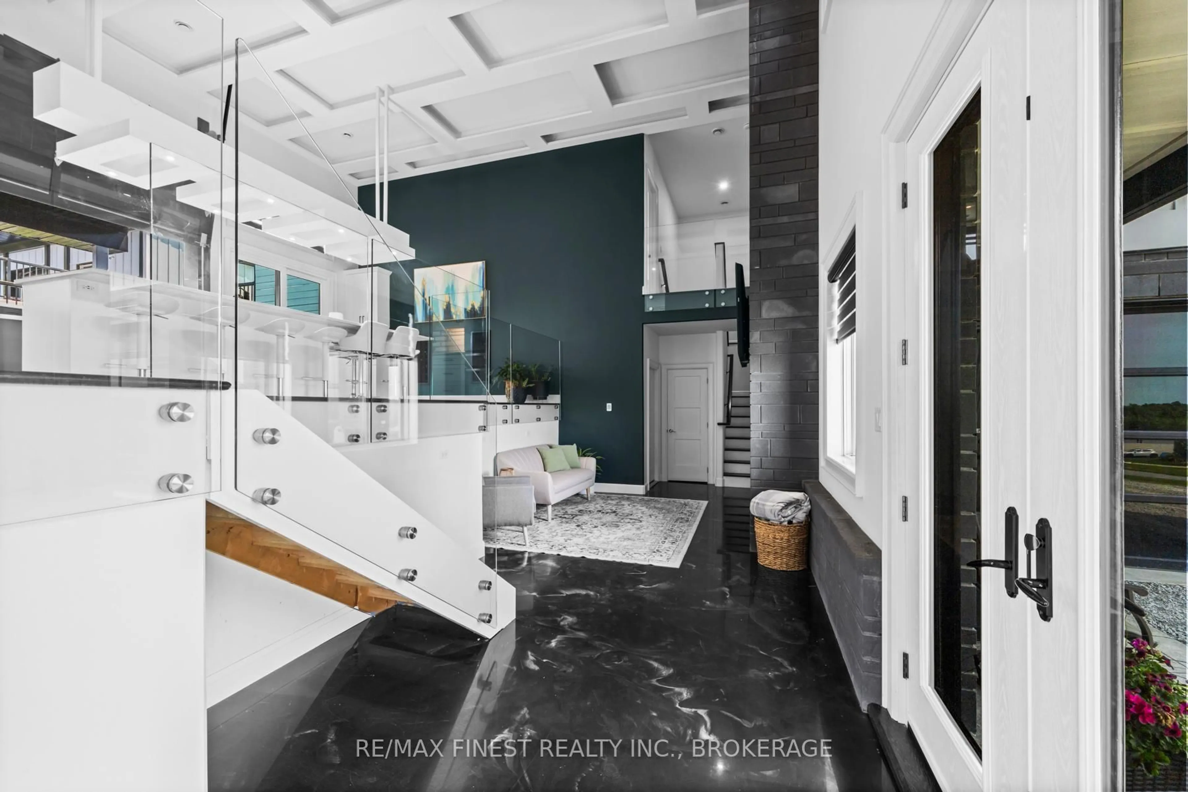 Contemporary bathroom, ceramic/tile floor for 181 Morgan Dr, Sydenham Ontario K0H 2T0