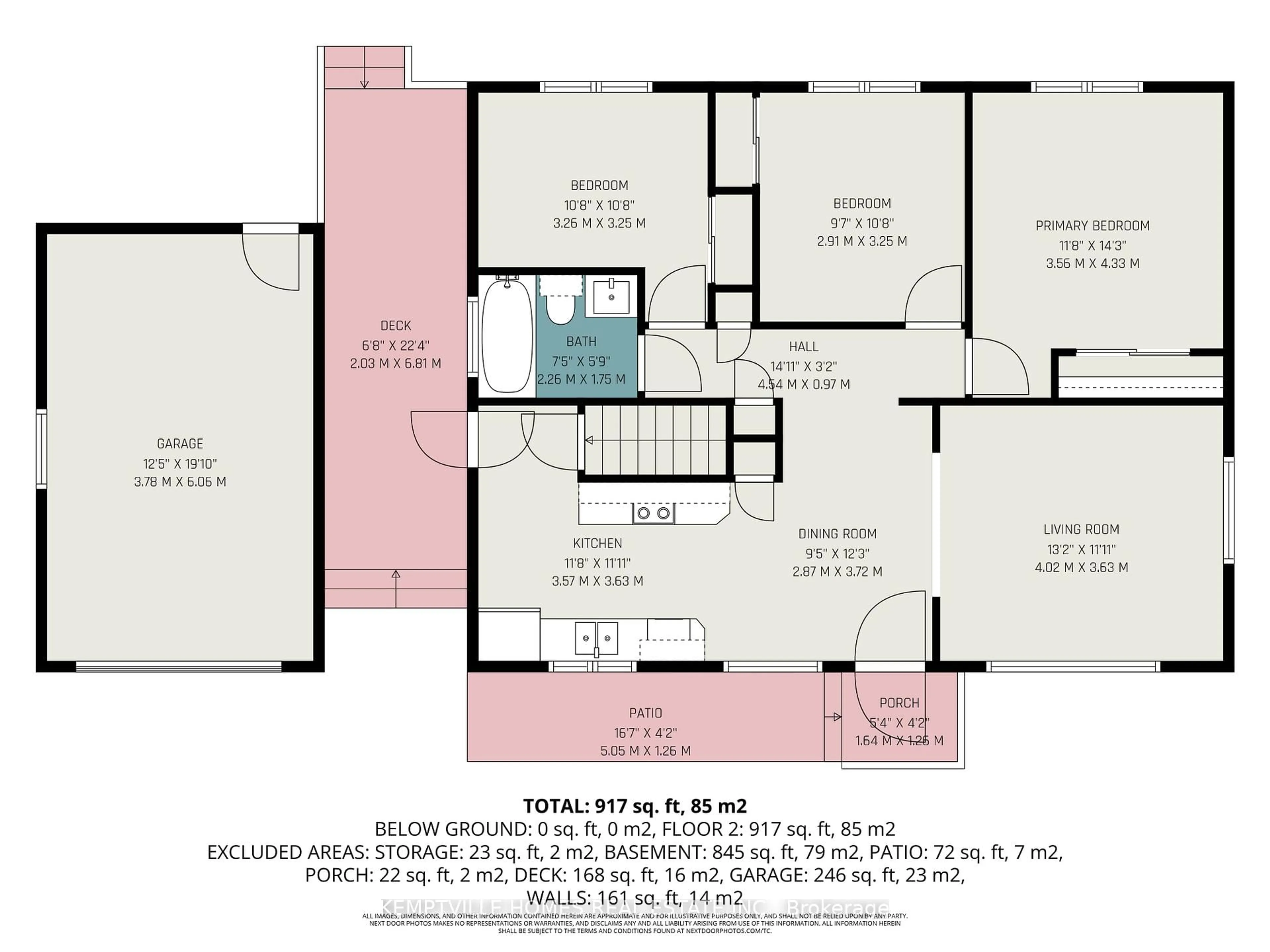 Floor plan for 8 GIBSON Lane, South Dundas Ontario K0C 1X0