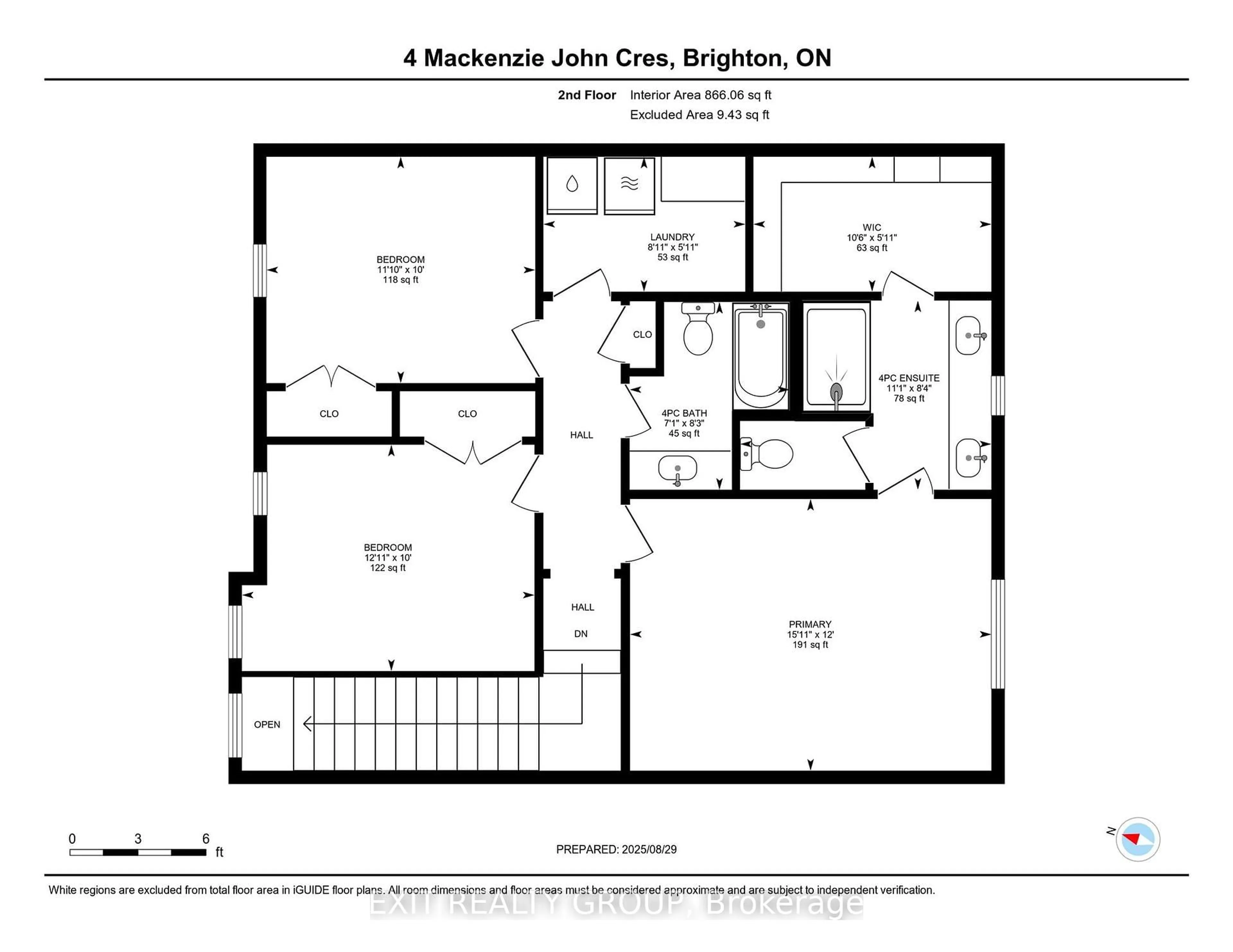 Floor plan for 4 Mackenzie John Cres, Brighton Ontario K0K 1H0
