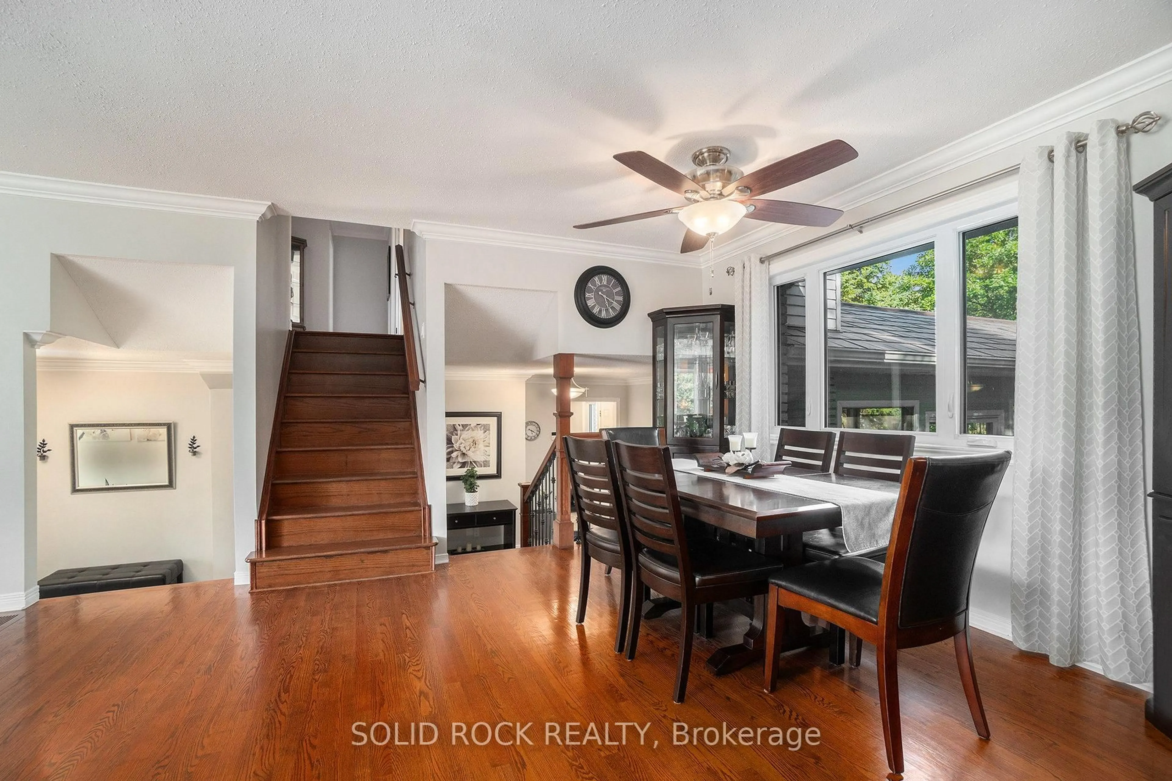 Dining room, wood/laminate floor for 2278 Russland Rd, Russell Ontario K0A 3H0