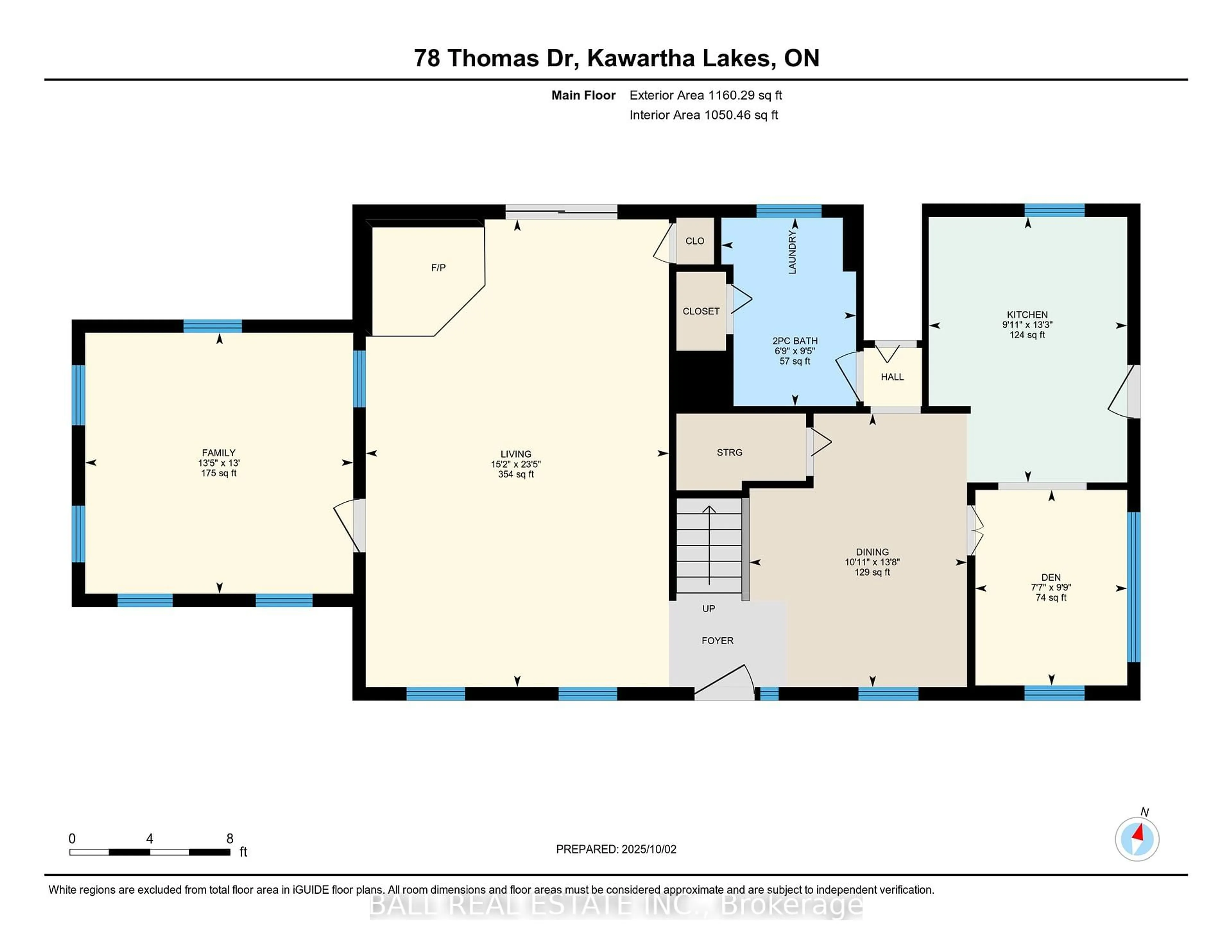 Floor plan for 78 Thomas Dr, Kawartha Lakes Ontario K0M 1N0