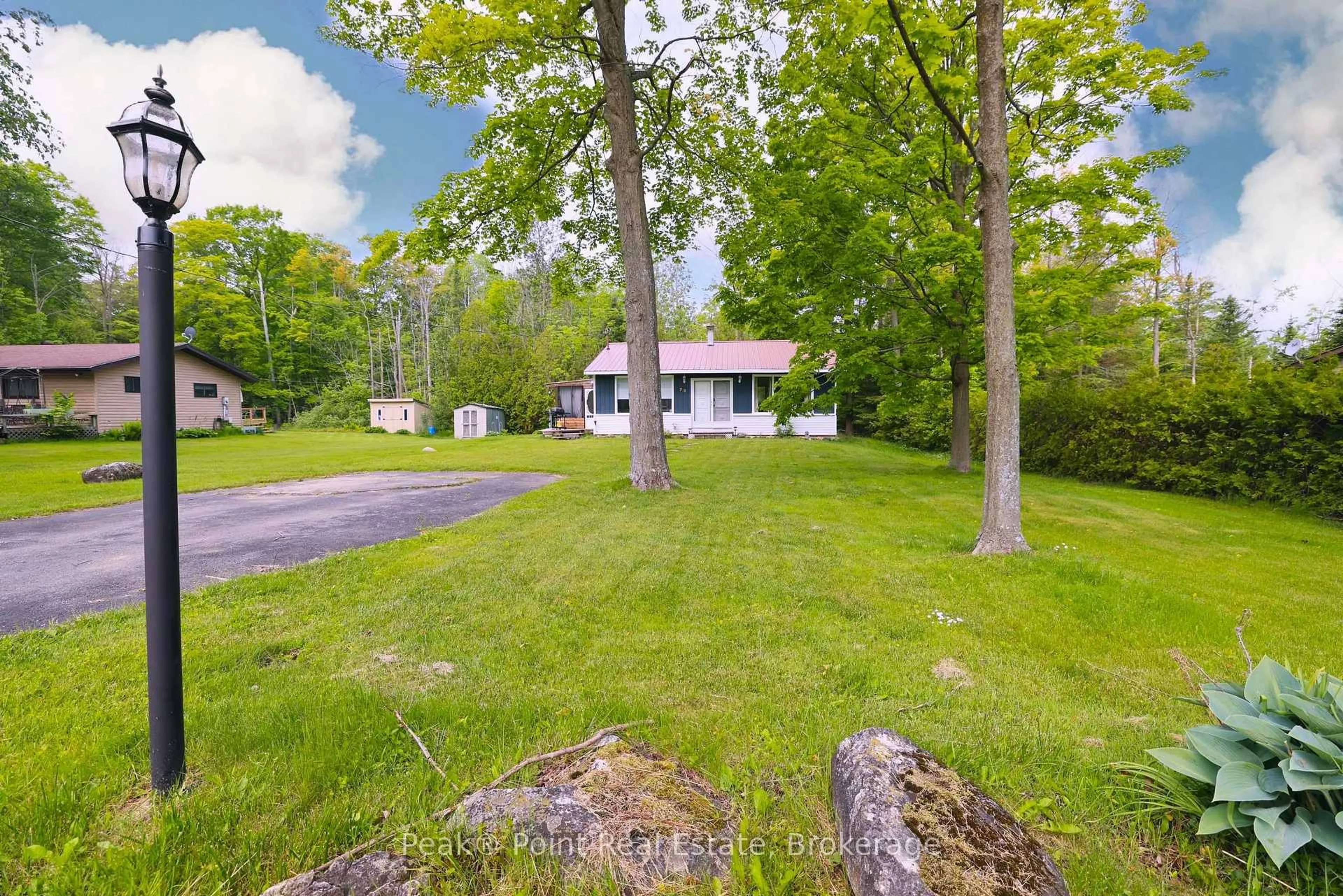 A pic from outside/outdoor area/front of a property/back of a property/a pic from drone, unknown for 79 Mapleport Cres, South Bruce Peninsula Ontario N0H 2G0