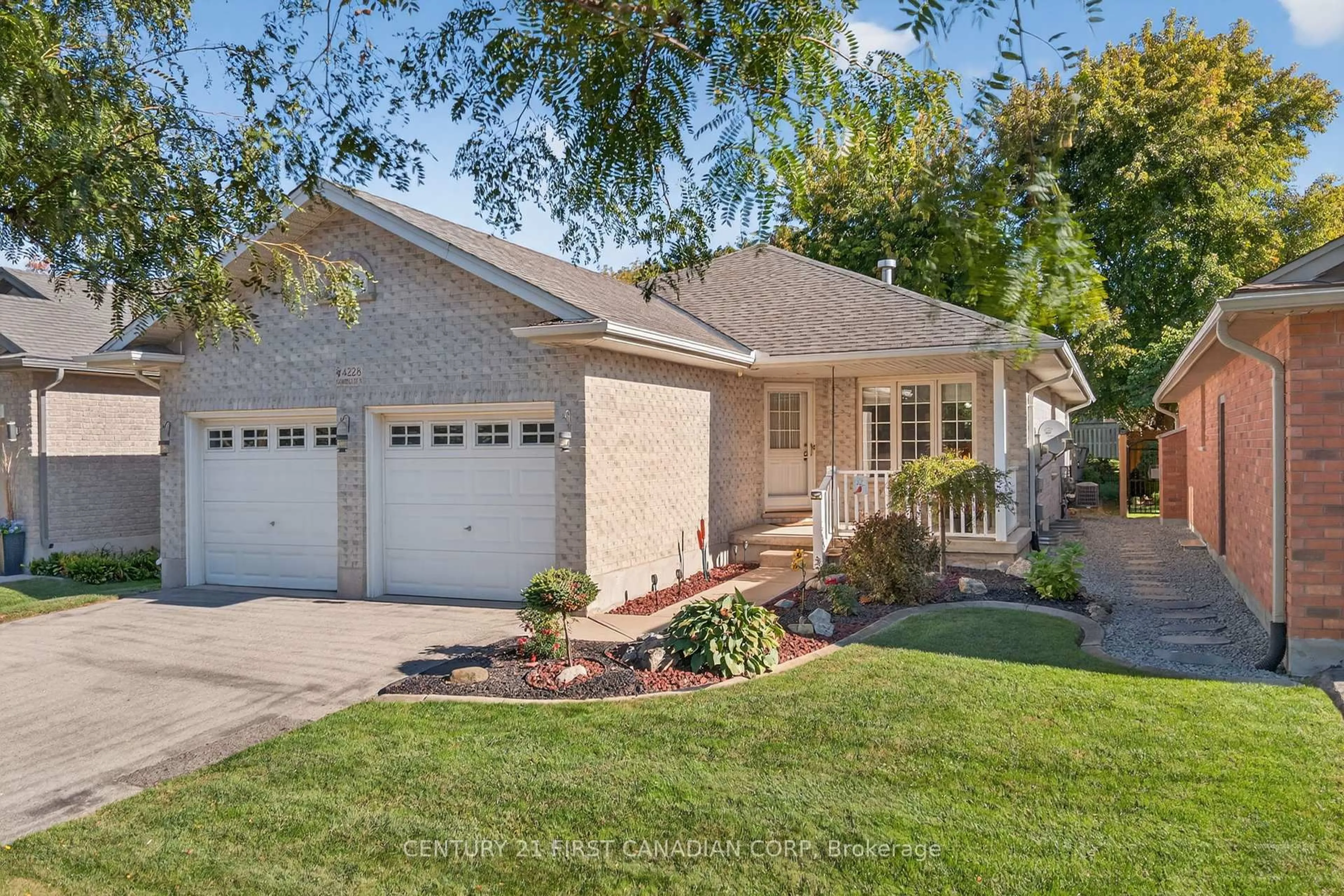 Home with brick exterior material, street for 4228 Campbell St, London South Ontario N6P 1S7