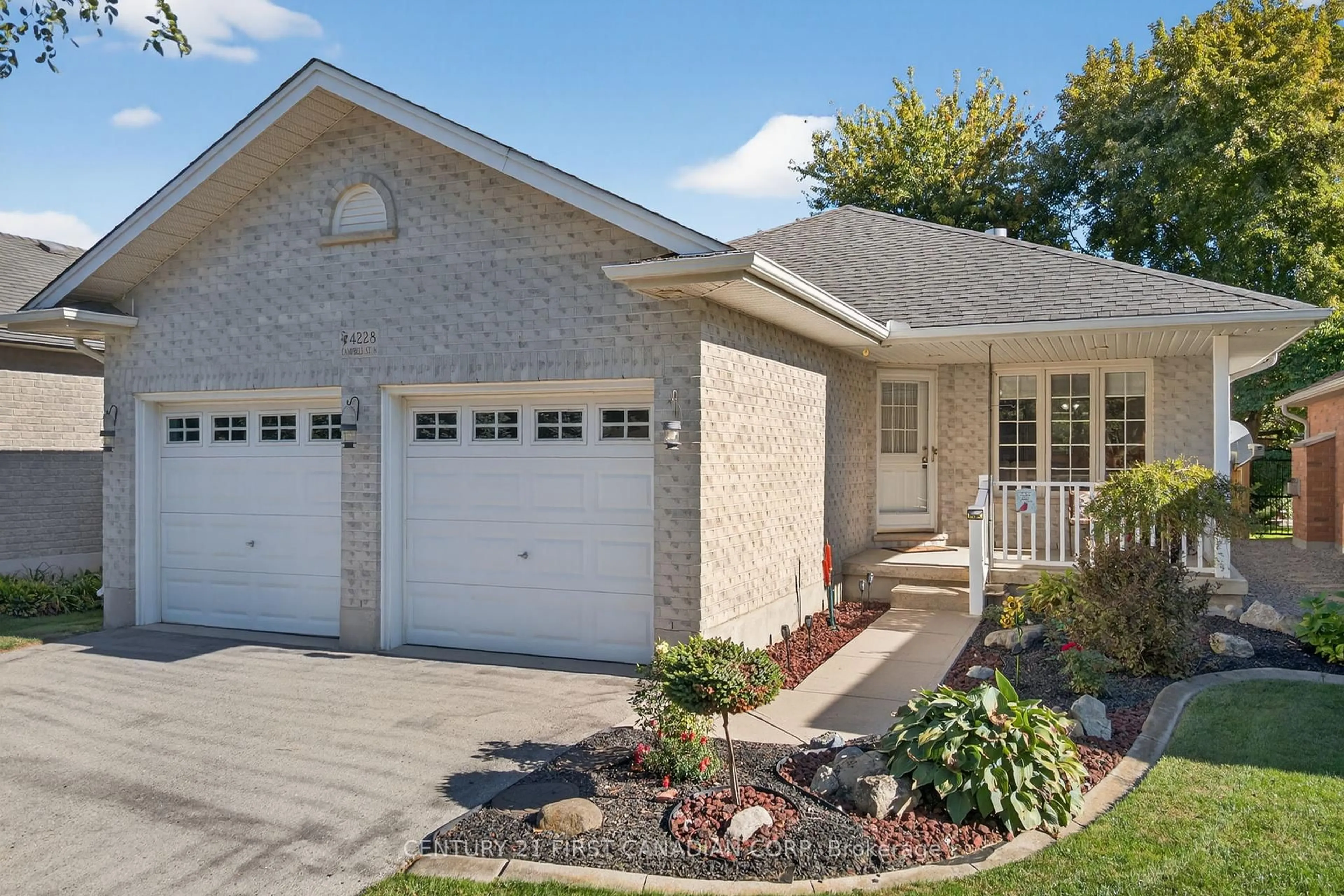 Home with brick exterior material, street for 4228 Campbell St, London South Ontario N6P 1S7