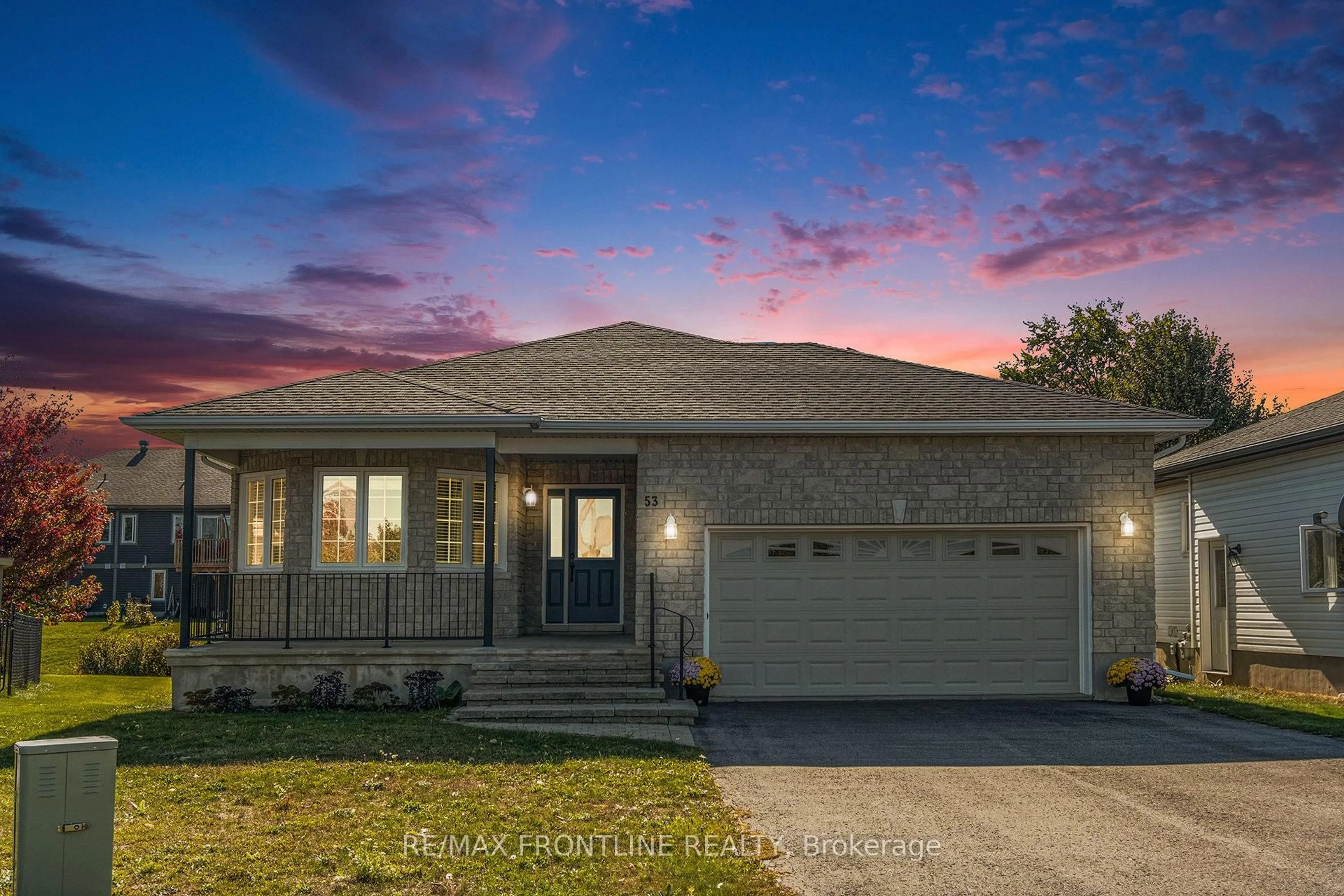 Home with brick exterior material, street for 53 Lee Ave, Smiths Falls Ontario K7A 0A2