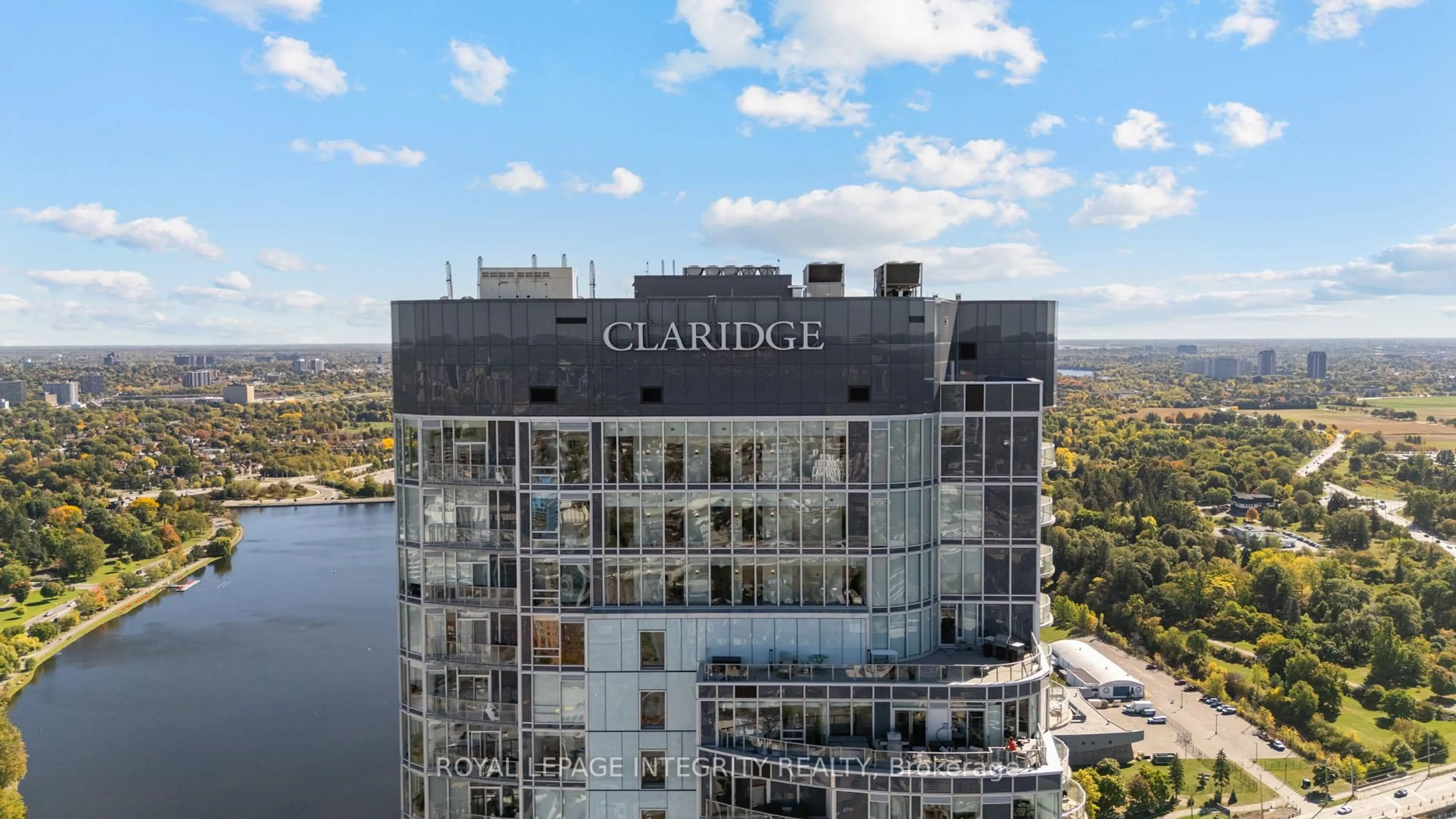 A pic from outside/outdoor area/front of a property/back of a property/a pic from drone, water/lake/river/ocean view for 805 Carling Ave #2902, Ottawa Ontario K1S 5W9
