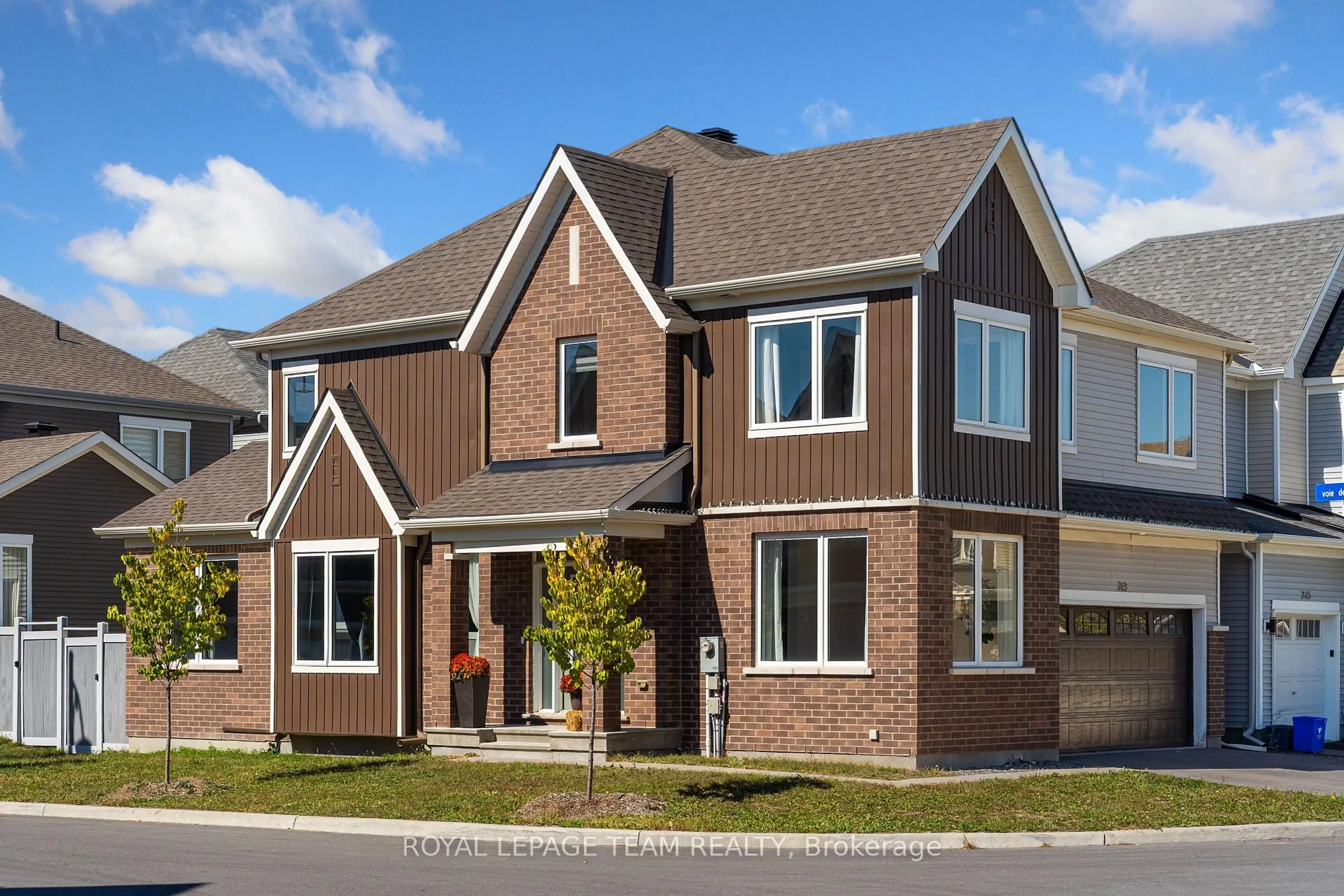 Home with brick exterior material, street for 743 VENNECY Terr, Ottawa Ontario K1W 0M8